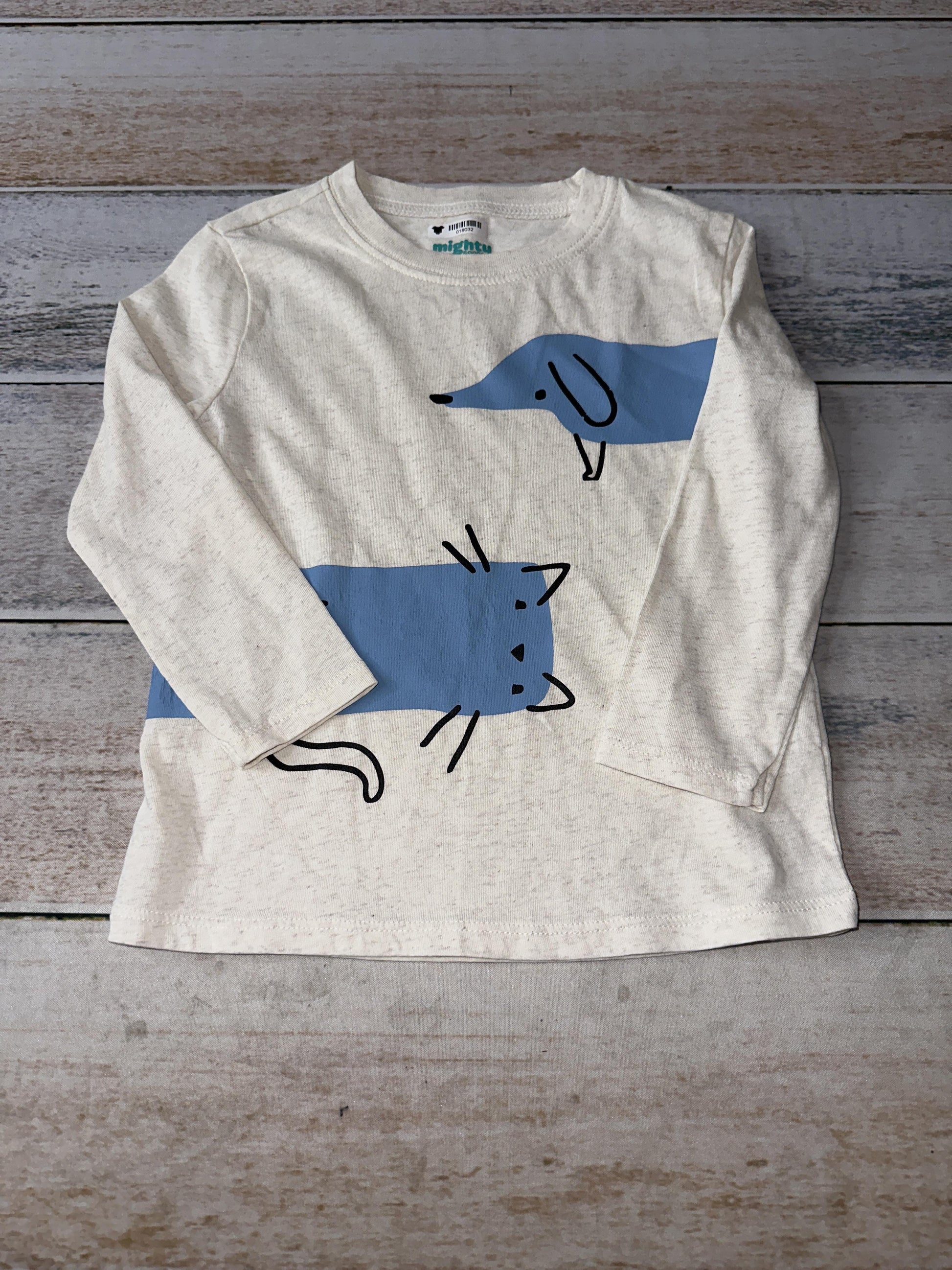 Mighty Goods Unisex Long Sleeve Shirt Size: 24 months