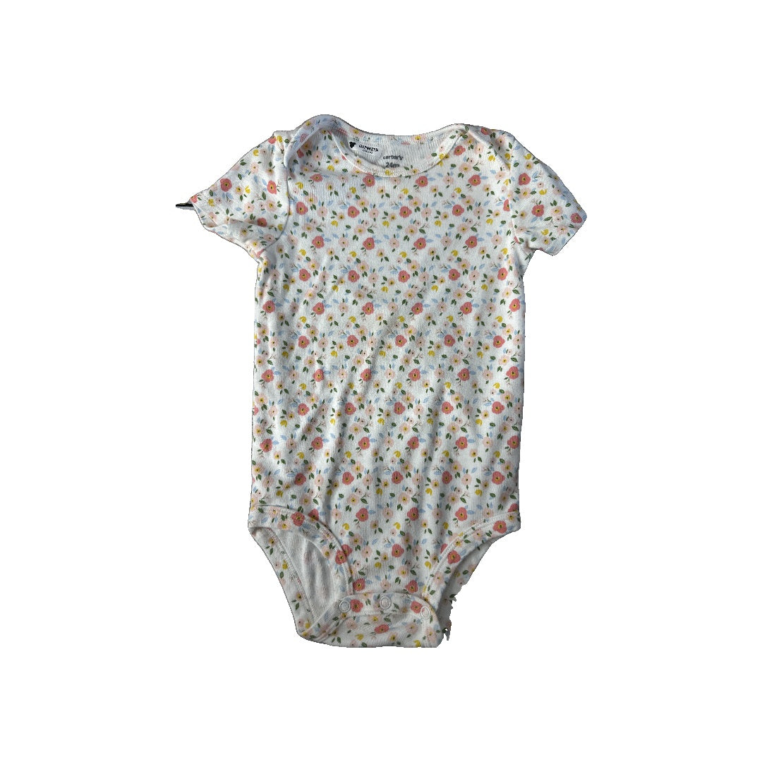 Unisex Button Down Short Sleeve Size: 24 months