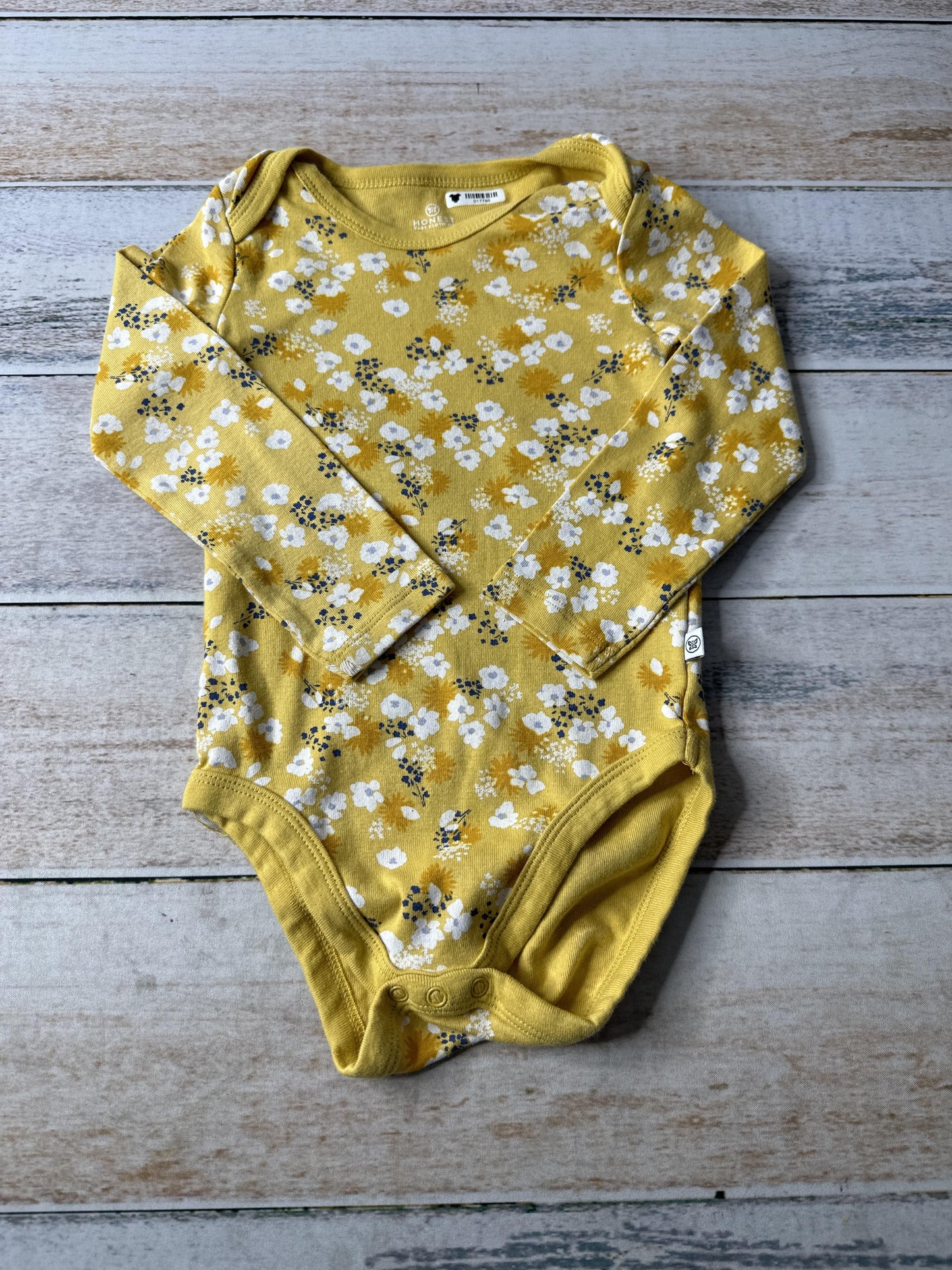Honest Co Girls Onesie Size: 24 months