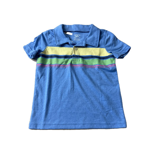 Carters Unisex Polo Shirt Size: 24 months