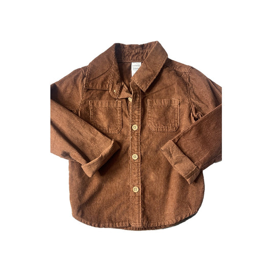 Unisex Button Down Short Sleeve Size: 24 months