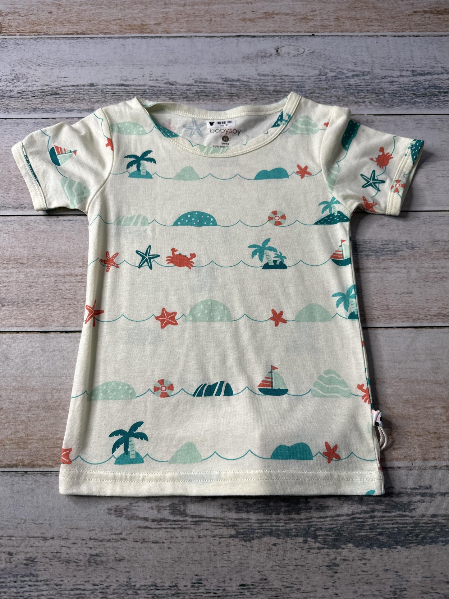 Babysoy Unisex T-Shirt Size: 2T