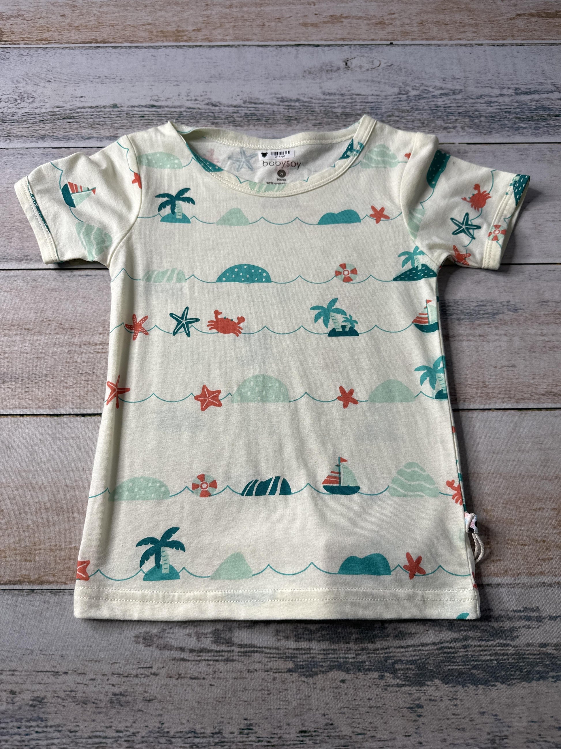 Babysoy Unisex T-Shirt Size: 2T
