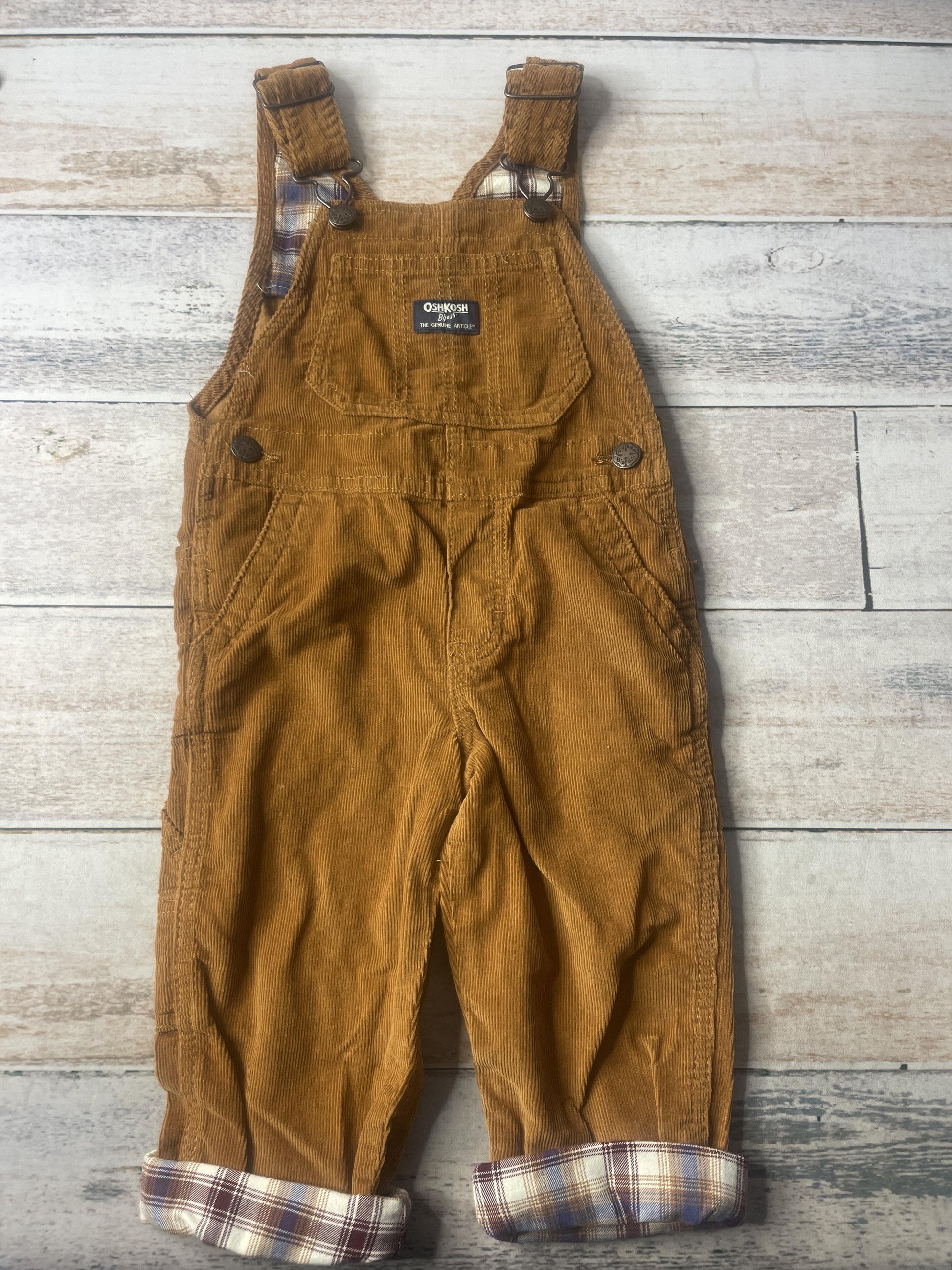 Unisex Overalls Size: 2T