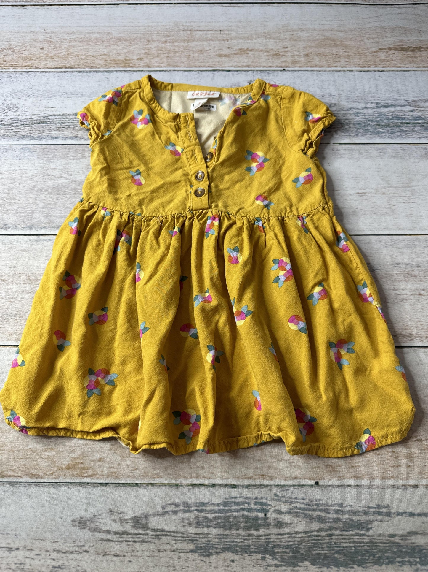 Cat & Jack Girls Dress Size: 2T