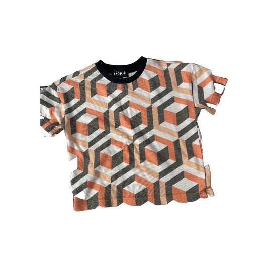 Unisex Button Down Short Sleeve Size: 2T