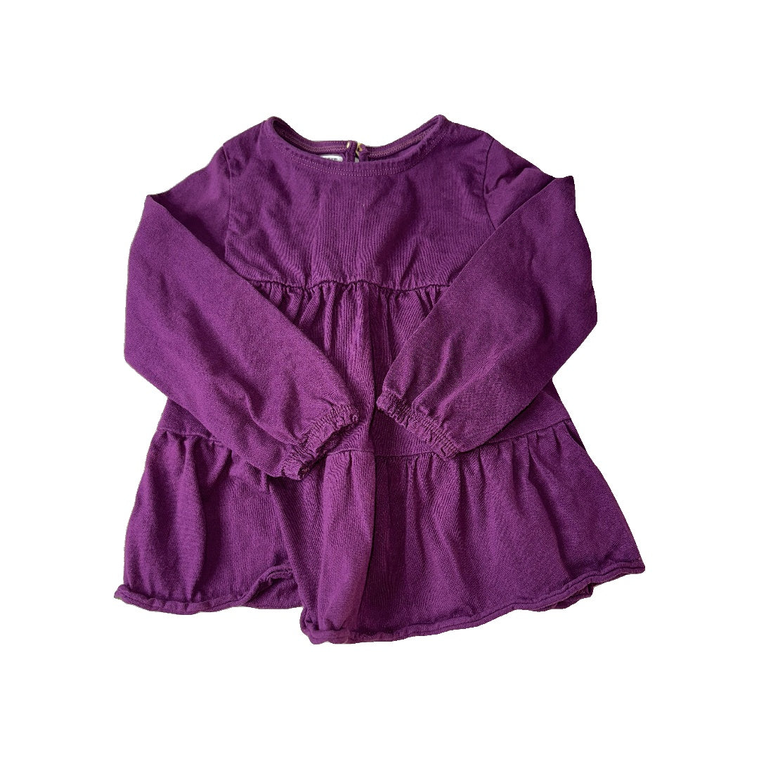 Burt's Bees Girls Long Sleeve T-Shirt Size: 2T