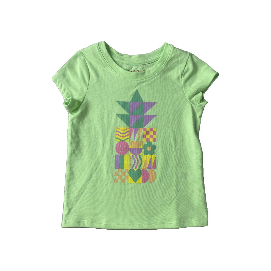 Cat & Jack Unisex Button Down Short Sleeve Size: 2T
