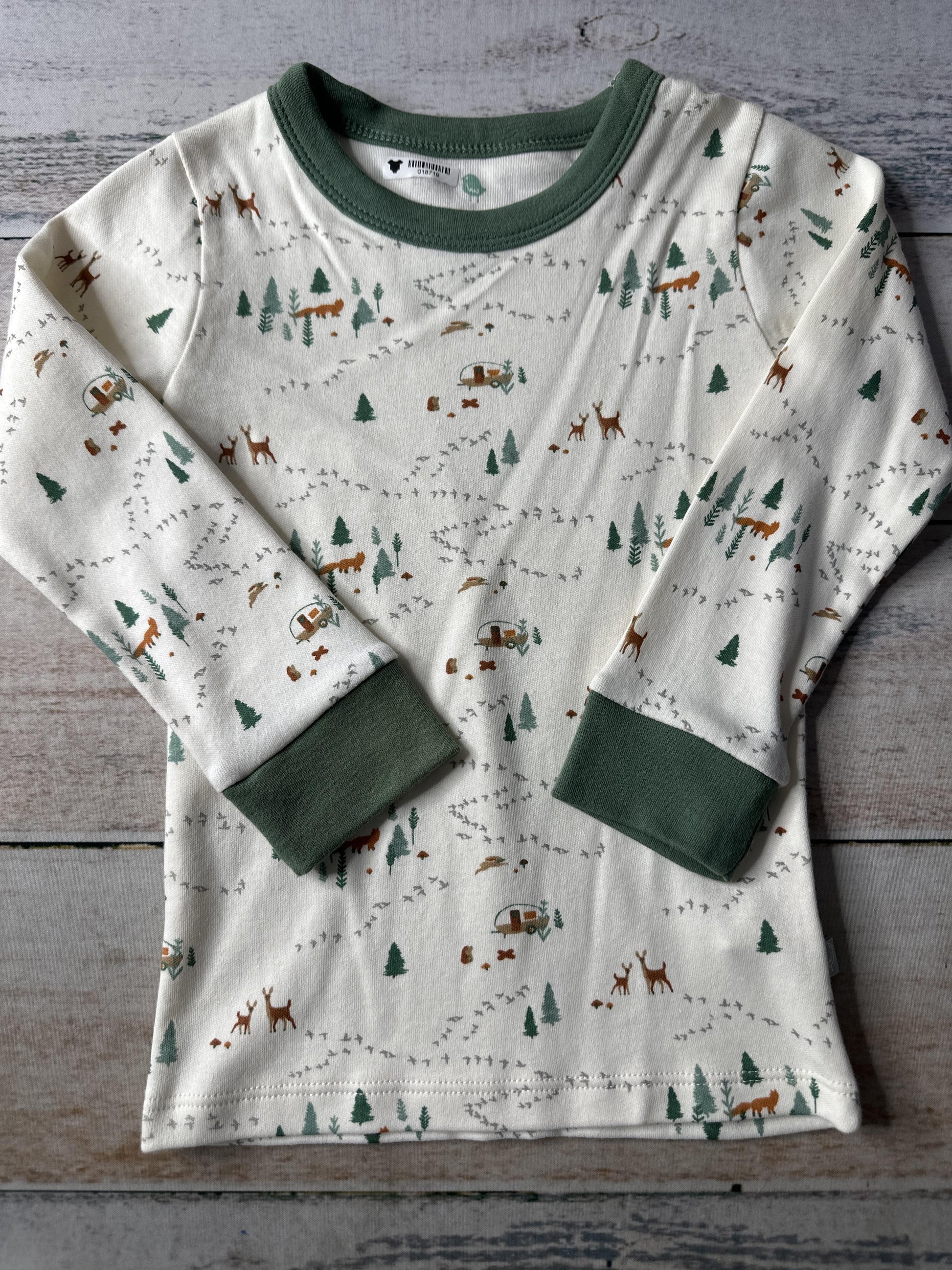 Finn + Emma Unisex Long Sleeve T-Shirt Size: 2T