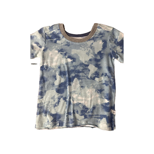 Honest Co Unisex Button Down Short Sleeve Size: 2T