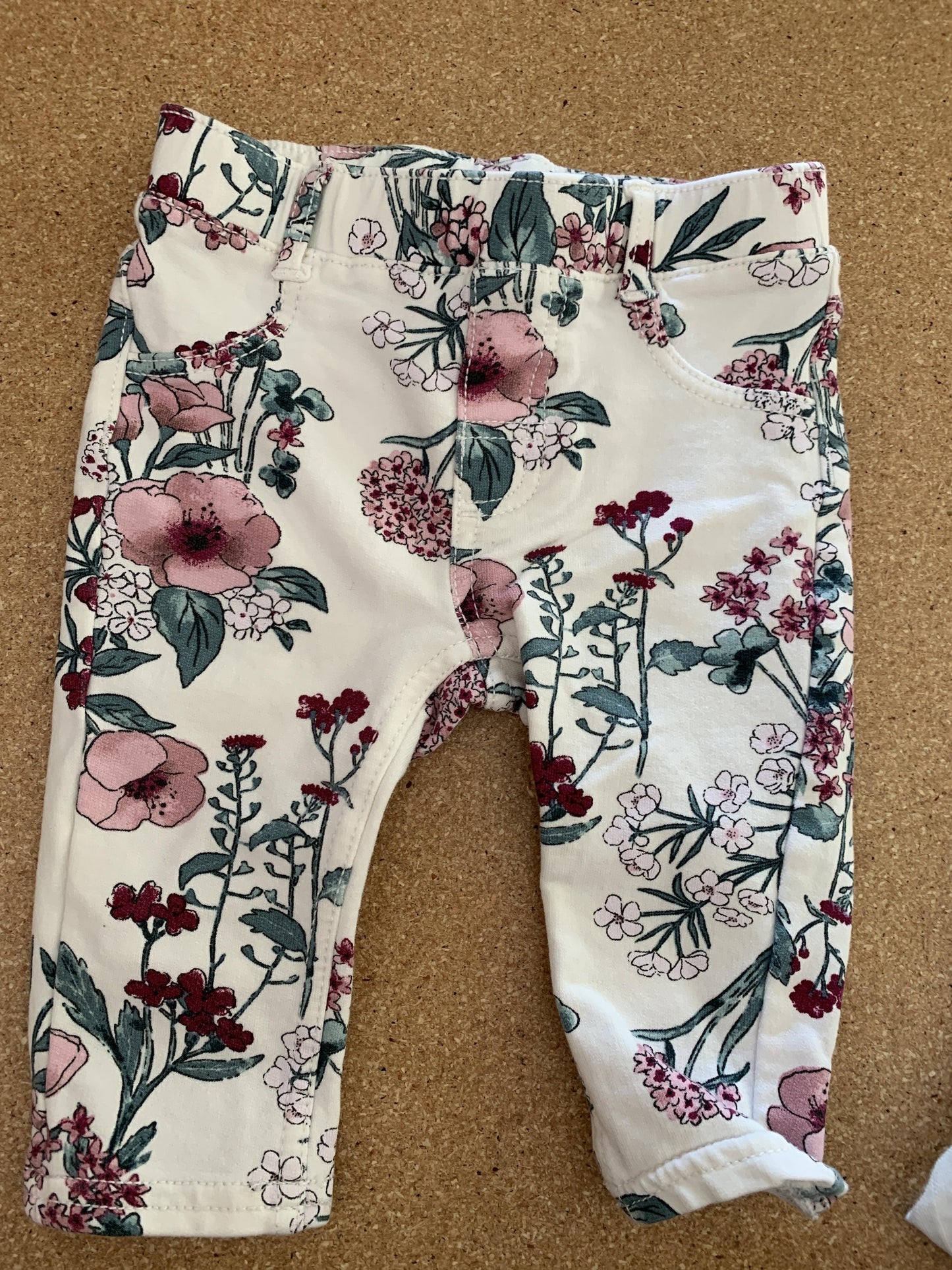 H&M Girls Pants Size: 3-6 months