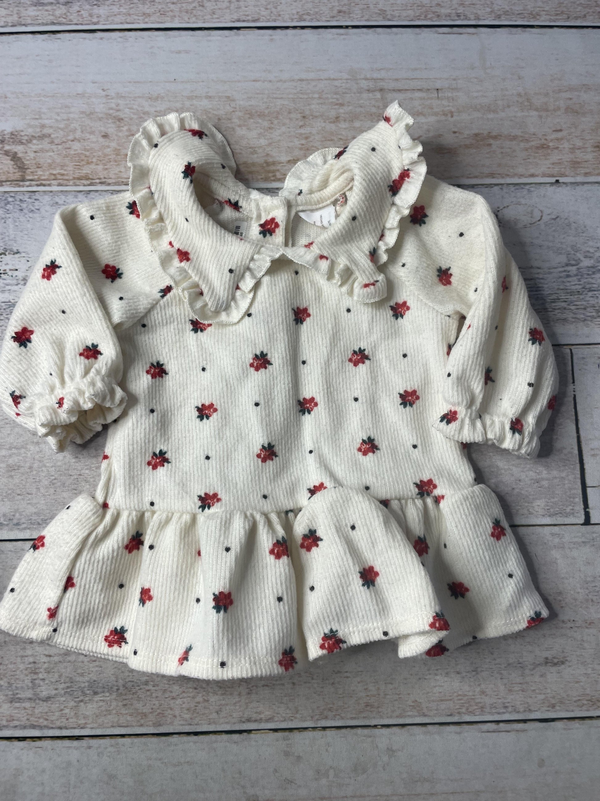 WonderNation Girls Dress Size: 3-6 months