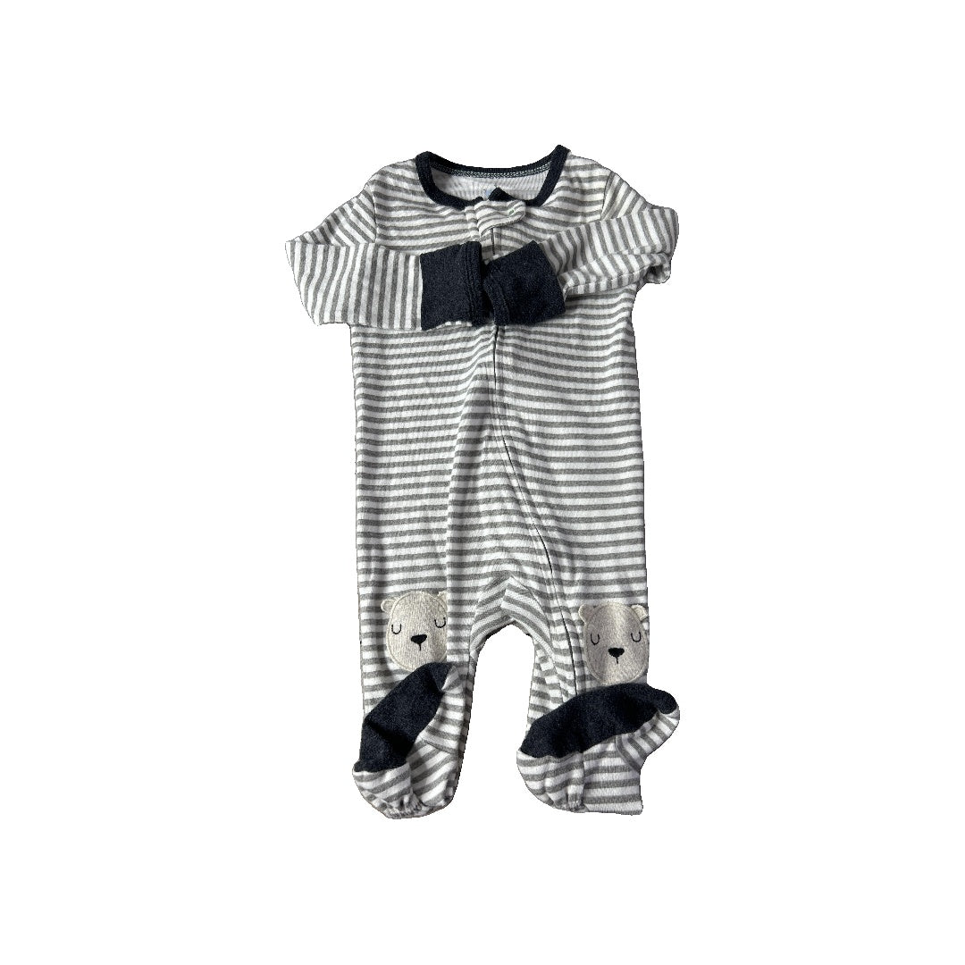 Unisex 1-piece footed Pajamas Size: 3-6 months