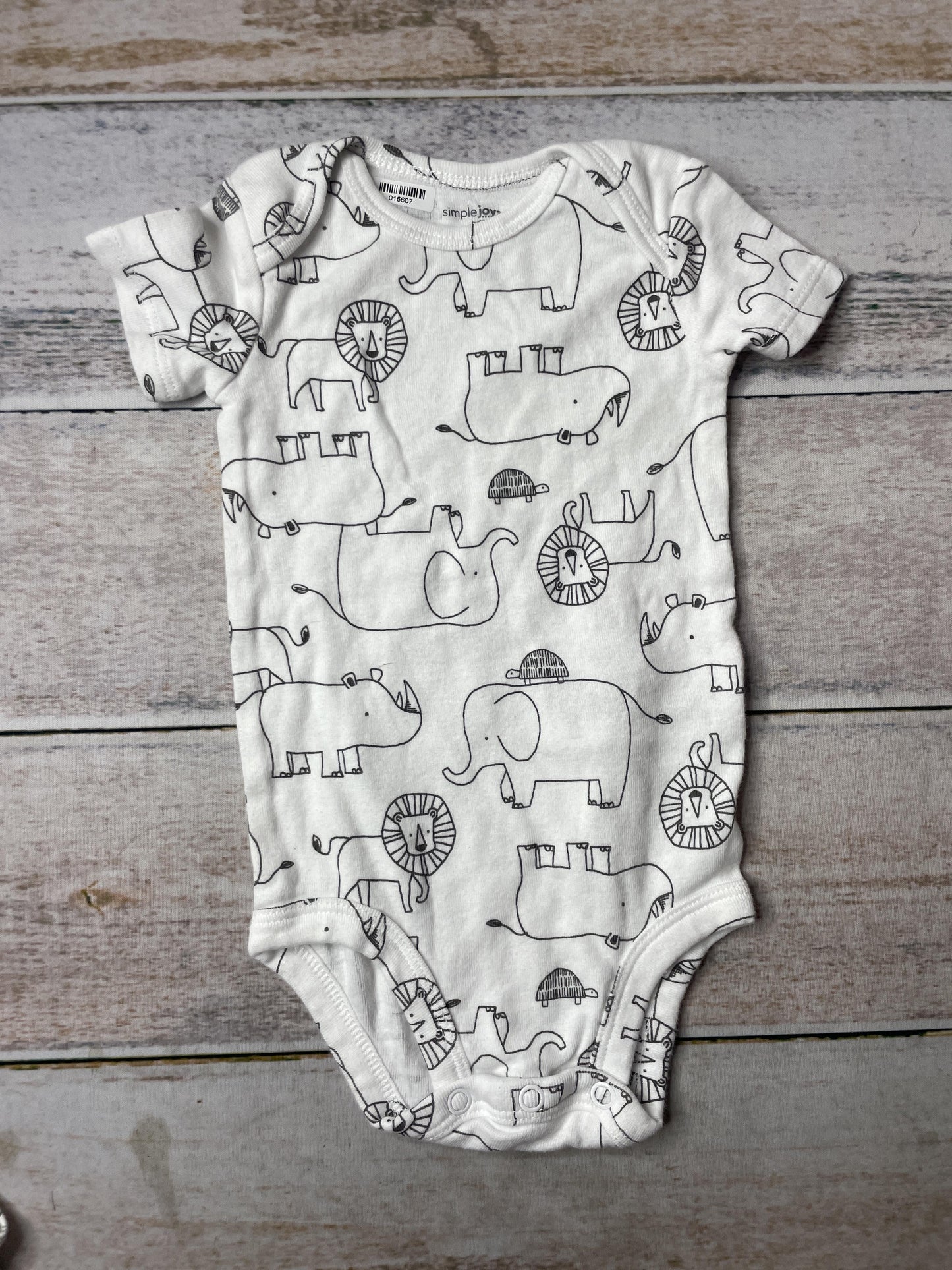 Carters Unisex Onesie Size: 3-6 months