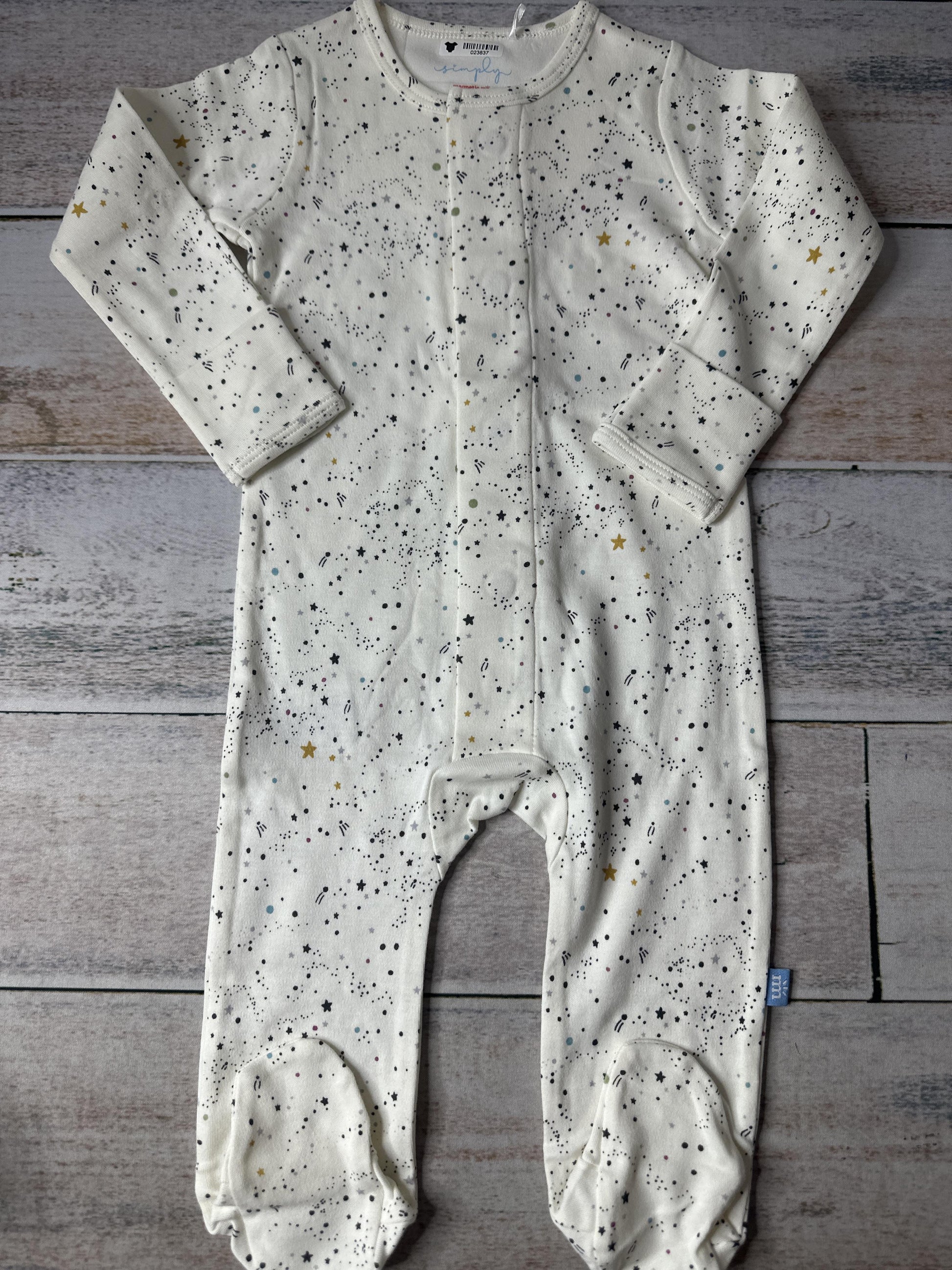 Simply Magnetic Me Unisex Pajamas Size: 3-6 months