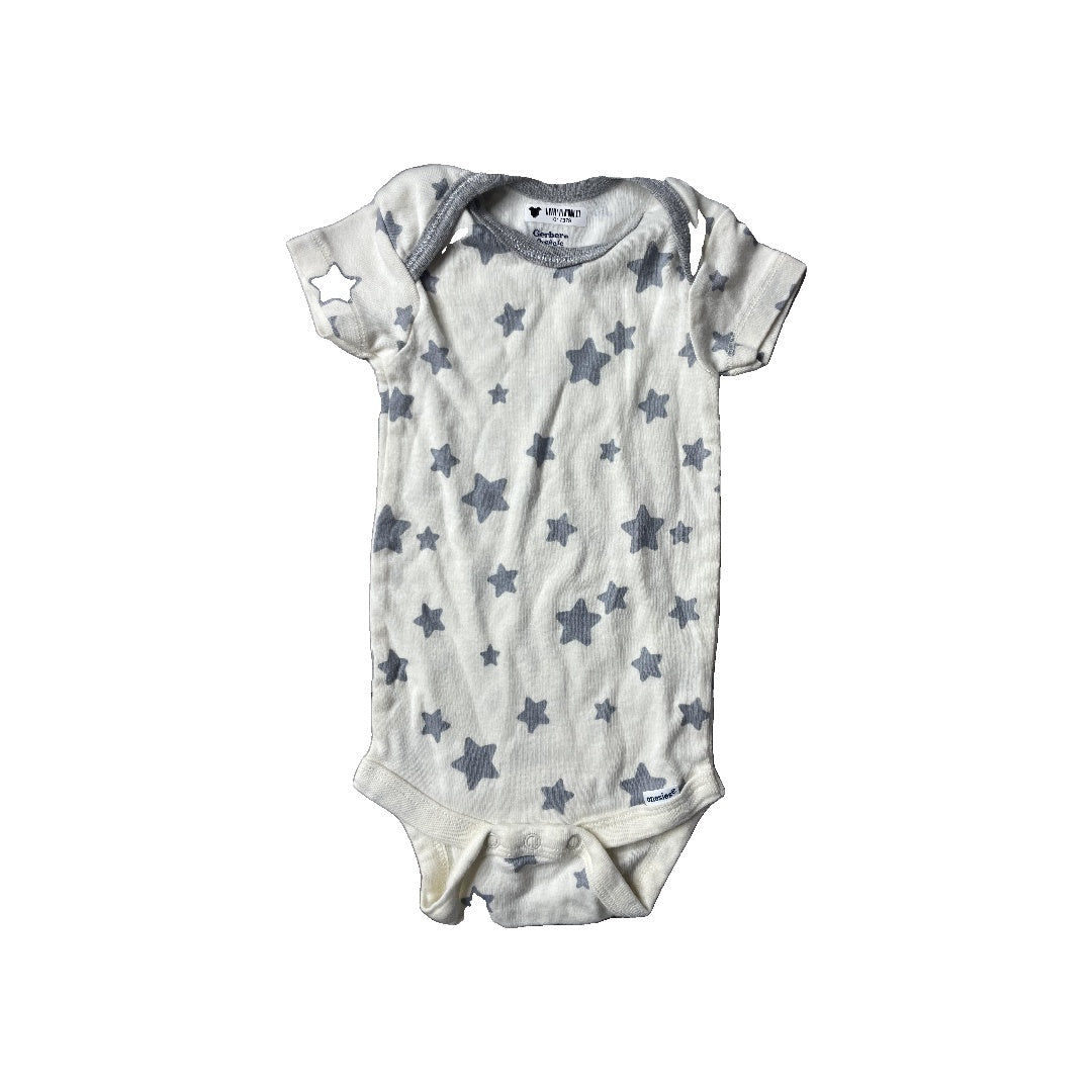 Gerber organic Unisex Onesie Size: 3-6 months