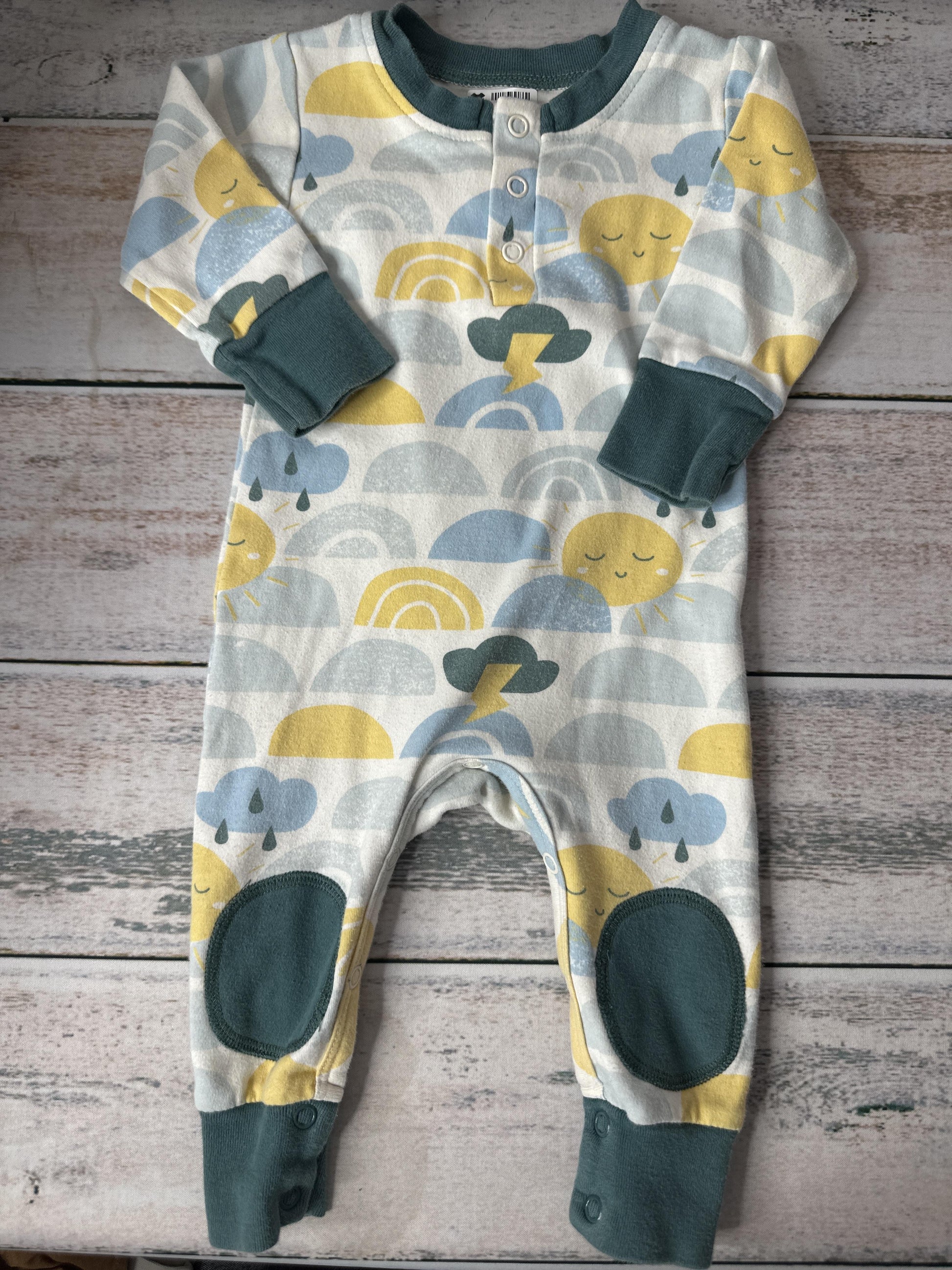 Cat & Dogma Unisex Long Sleeve Outfit Size: 3-6 months