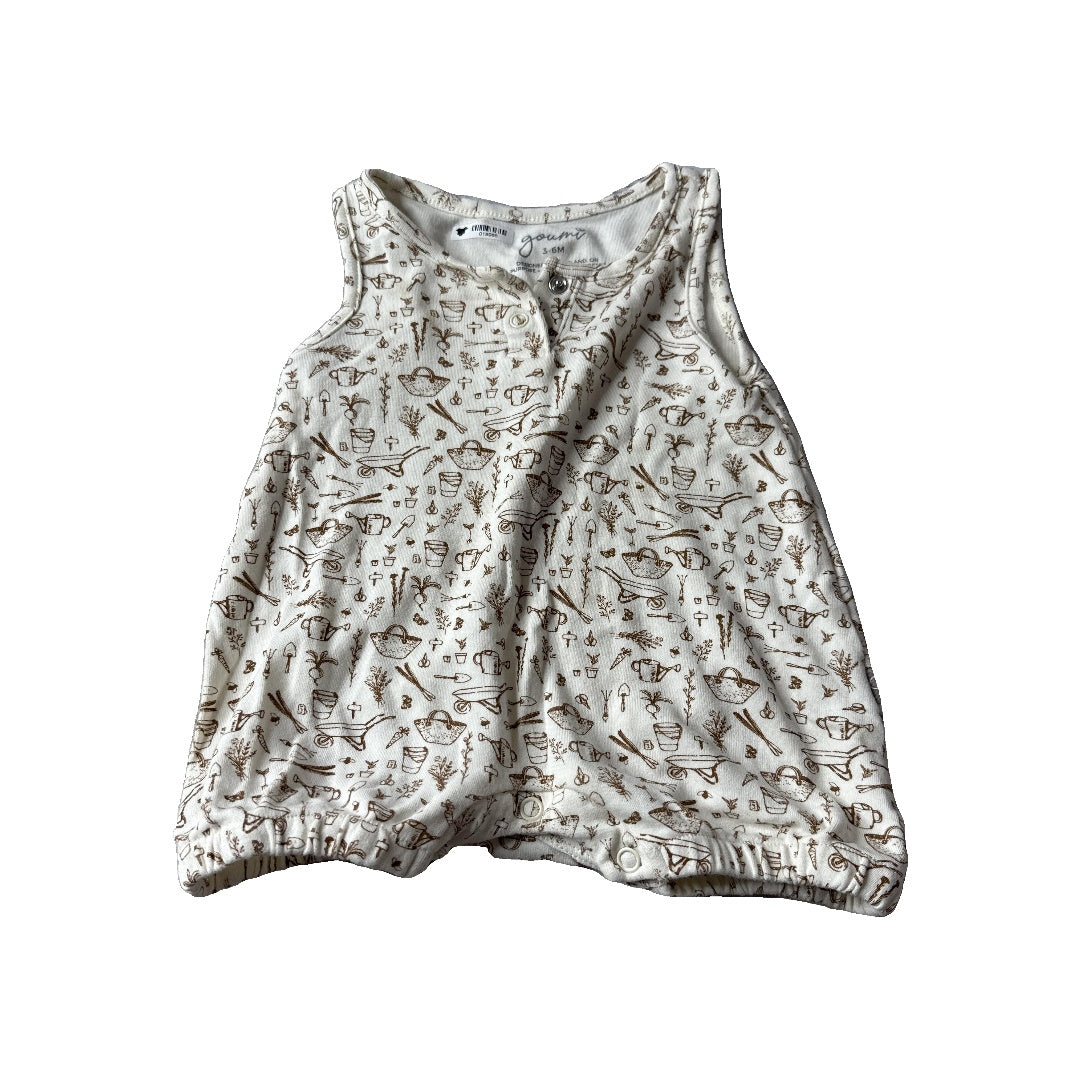 Goumi Unisex Romper Size: 3-6 months