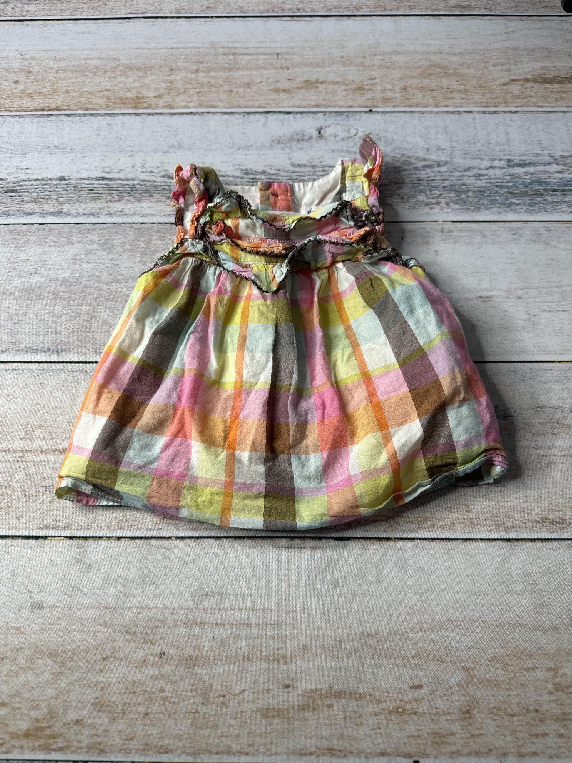 Unisex Button Down Short Sleeve Size: 3 months