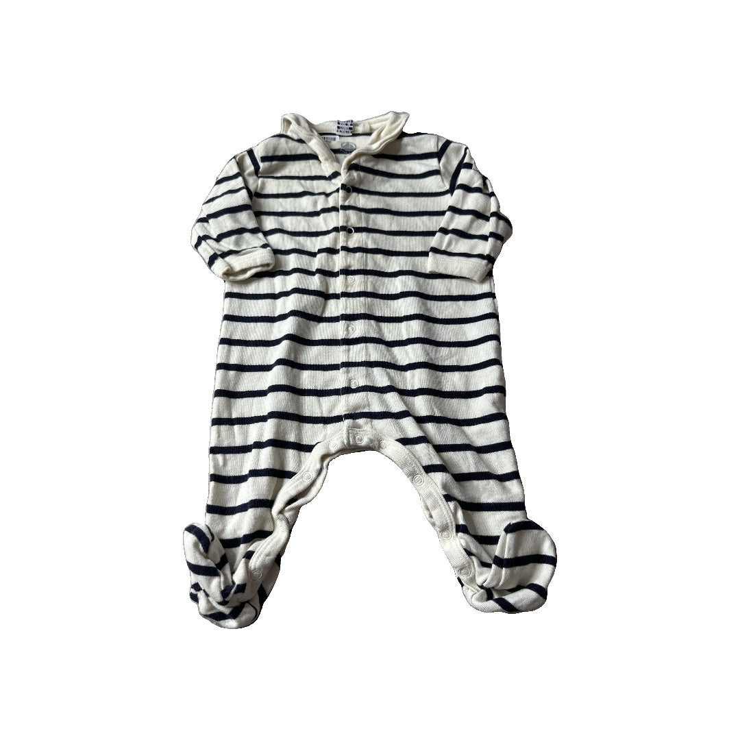 Petit Bateau Unisex Long Sleeve Outfit Size: 3 months