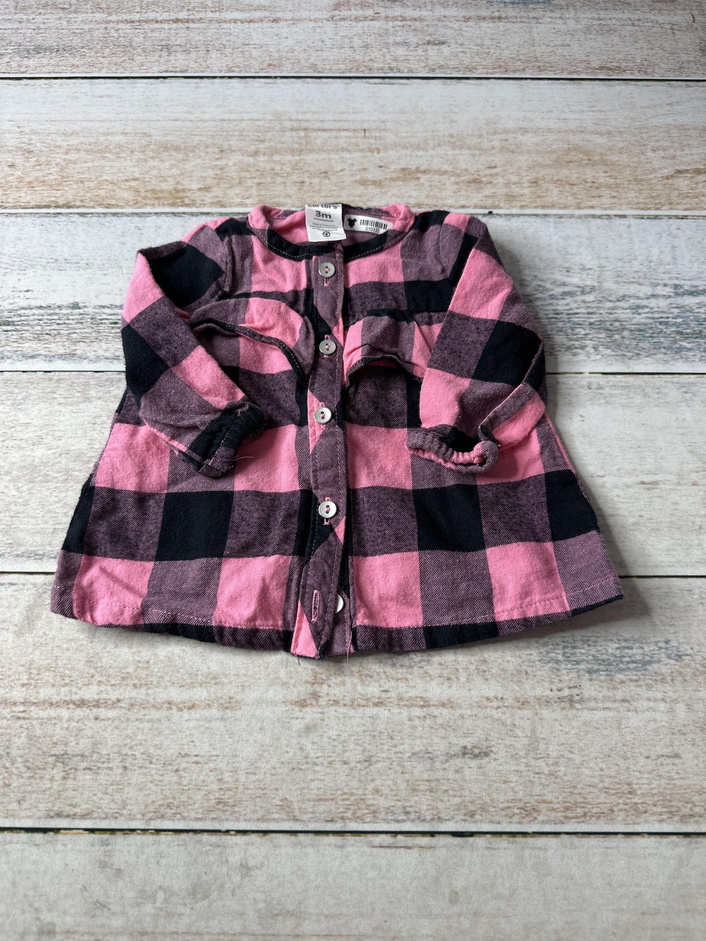 Carters Girls Dress Size: 3 months