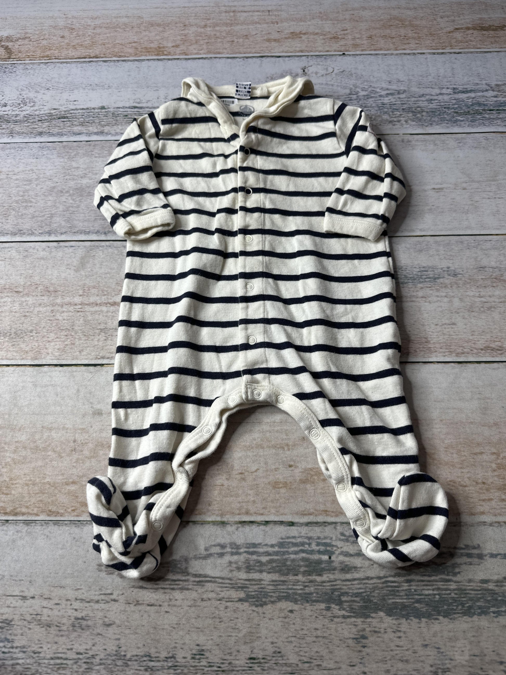 Petit Bateau Unisex Long Sleeve Outfit Size: 3 months