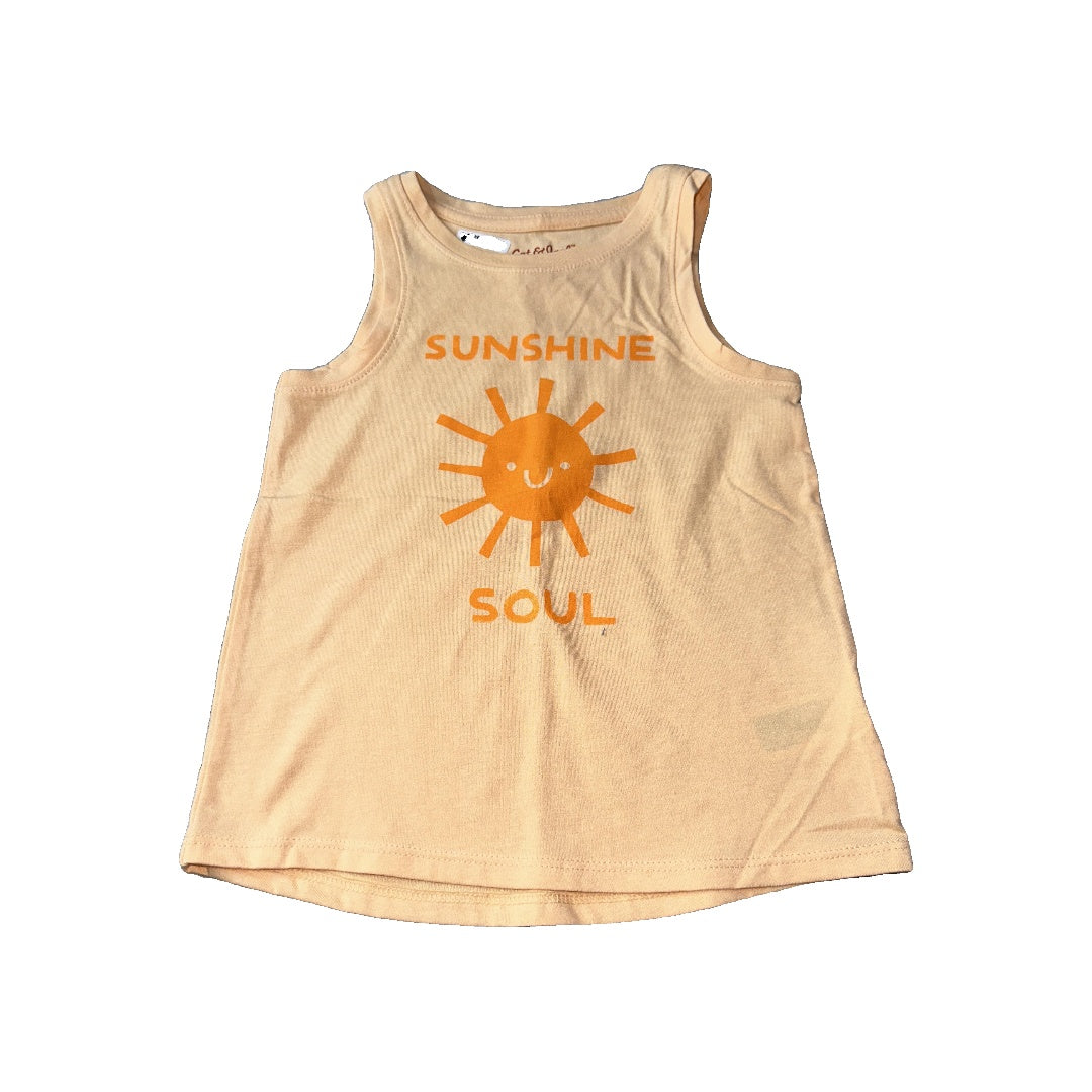 Cat & Jack Unisex Tank Top Size: 3T
