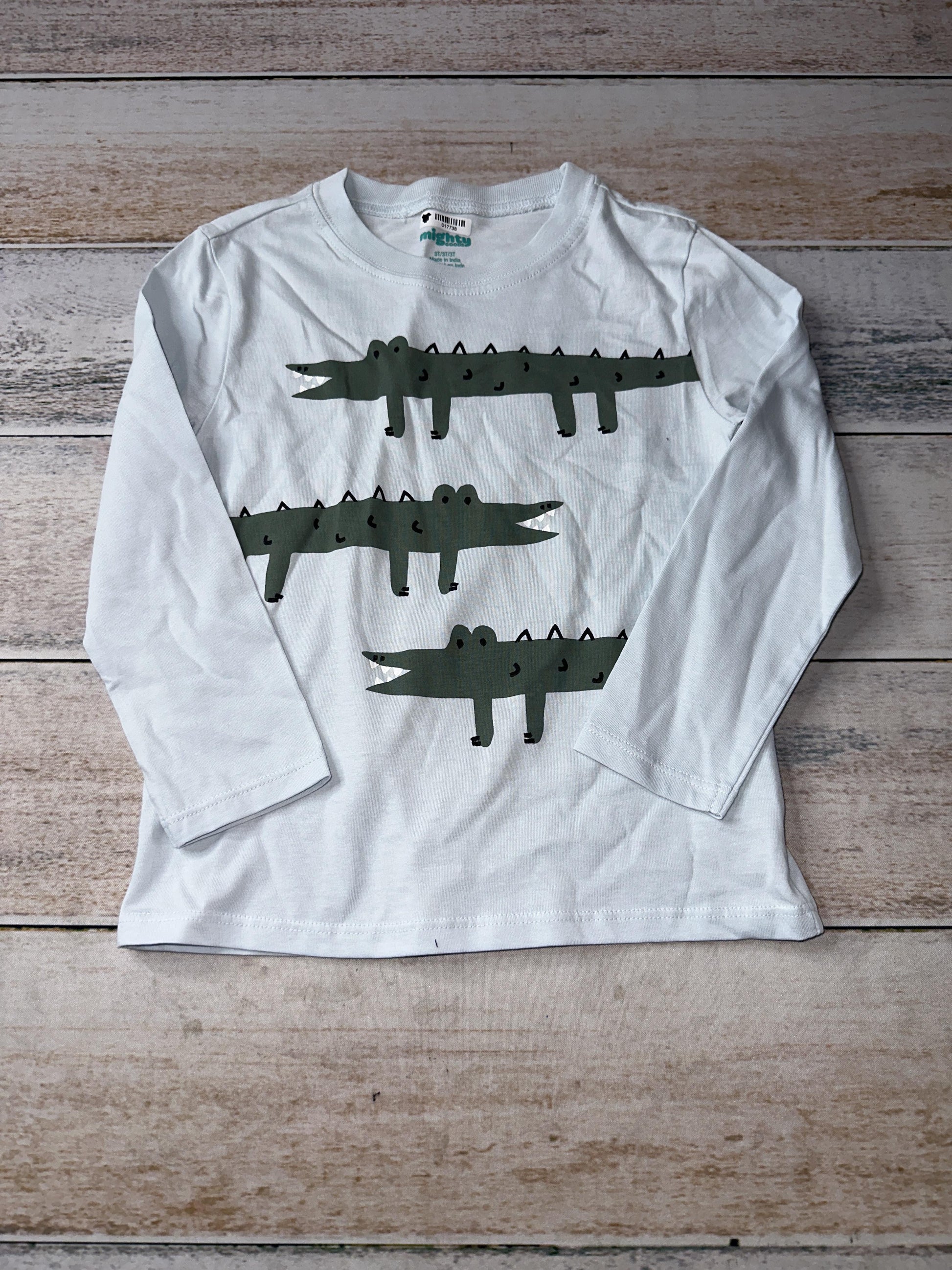 Mighty Goods Unisex Long Sleeve Shirt Size: 3T
