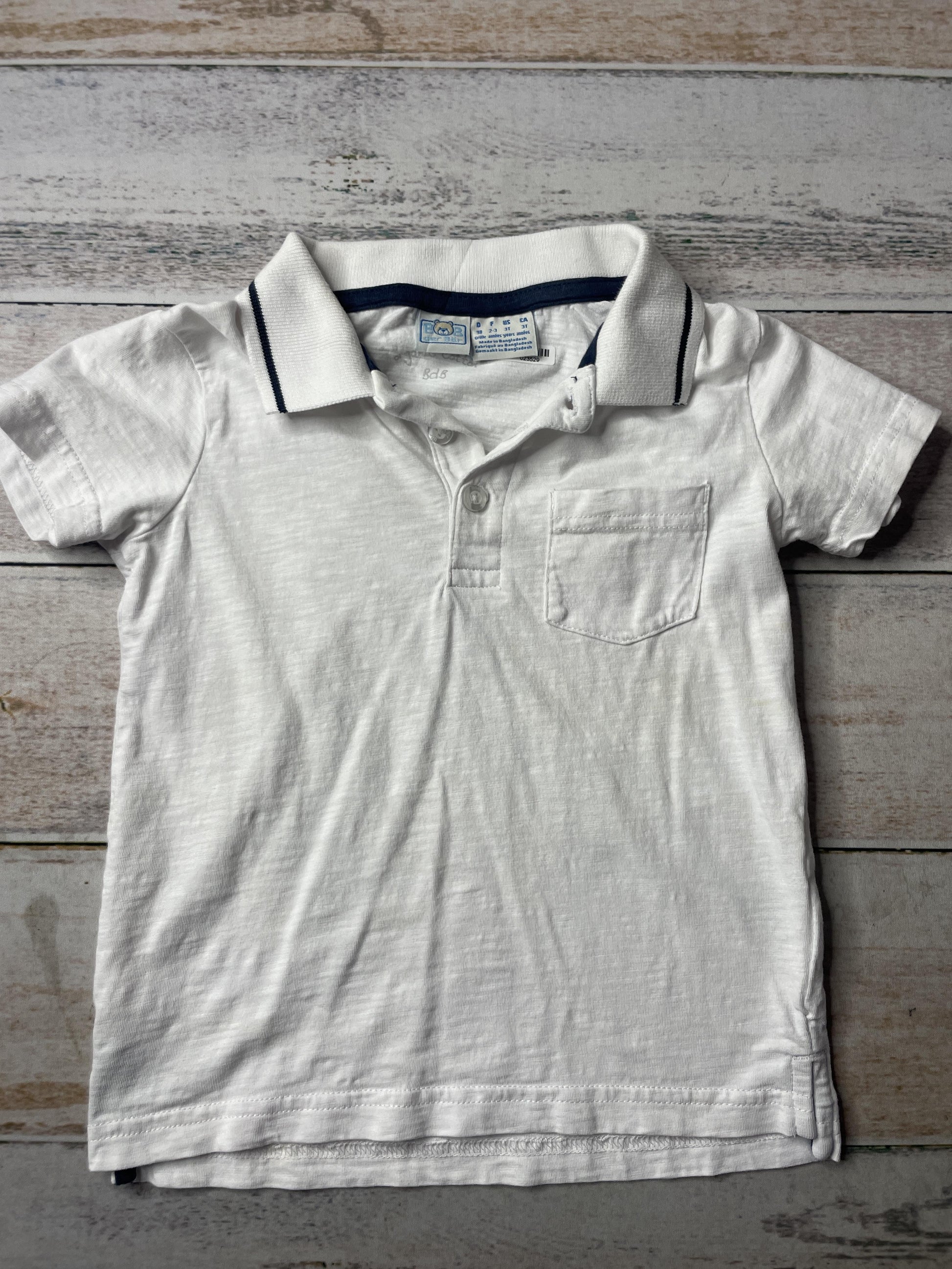 Unisex Polo Shirt Size: 3T