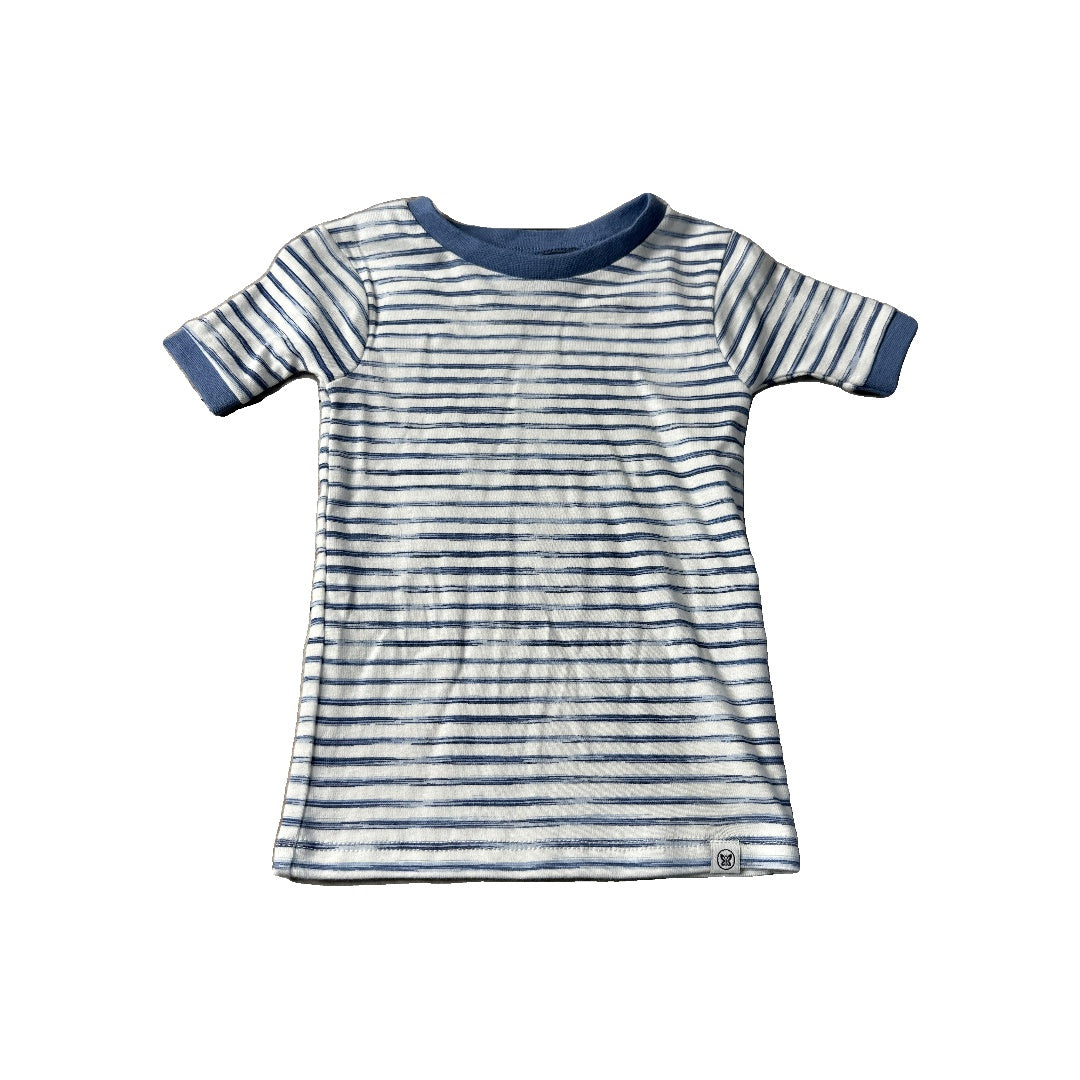 Honest co Unisex Button Down Short Sleeve Size: 3T