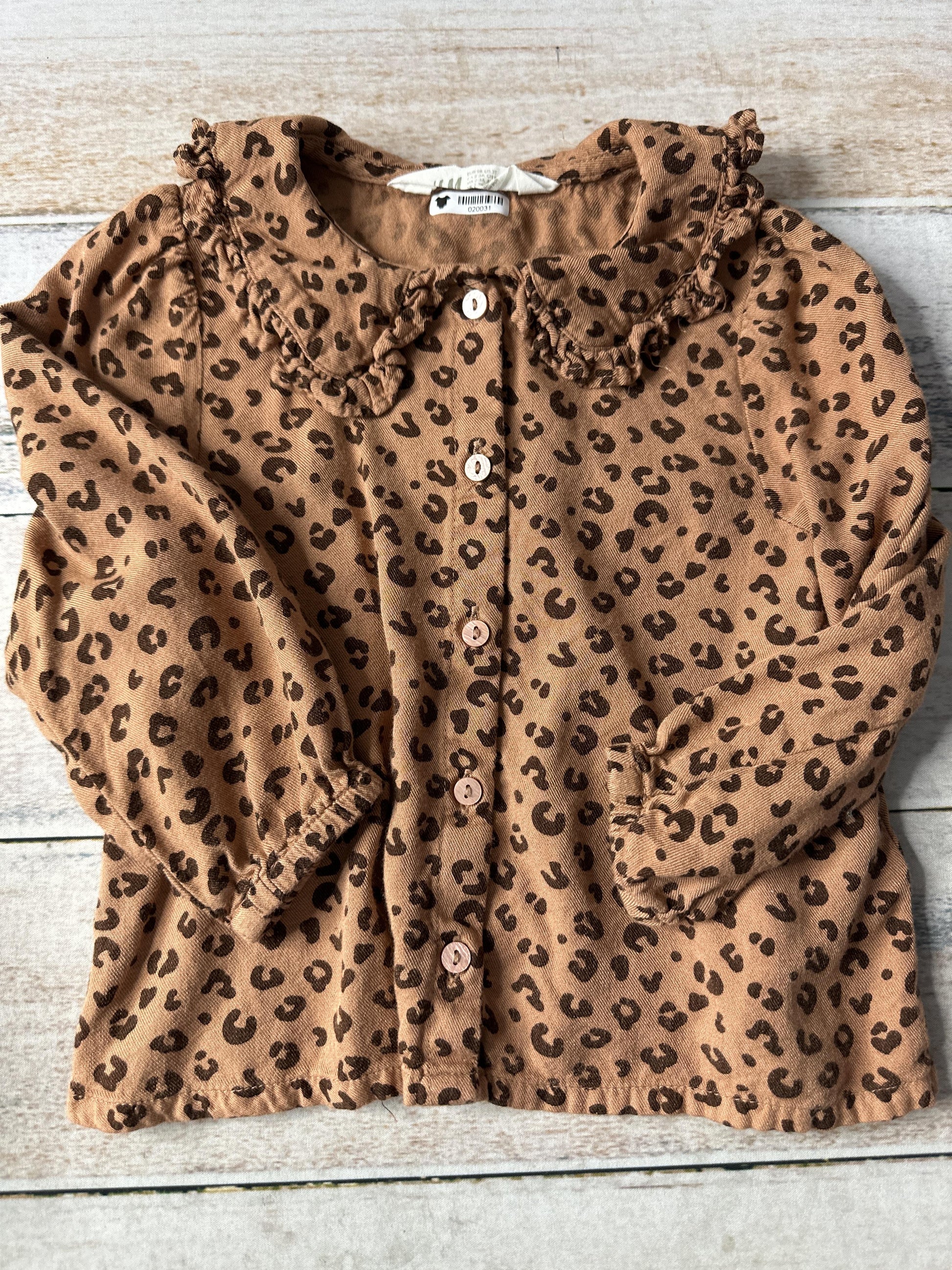H&M Unisex Button Down Short Sleeve Size: 3T