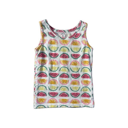 Carters Unisex Button Down Short Sleeve Size: 3T