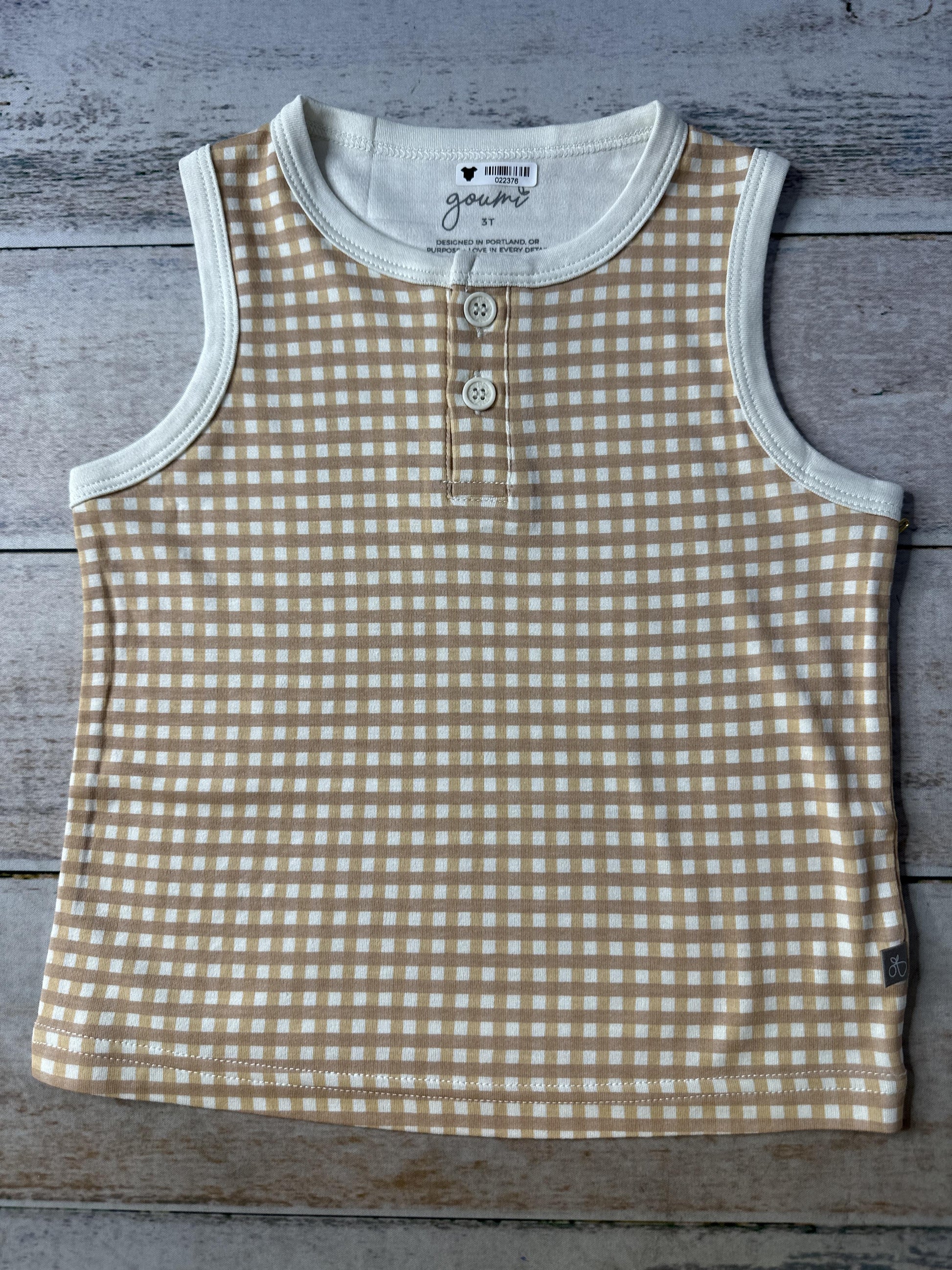 Unisex Tank Top Size: 3T