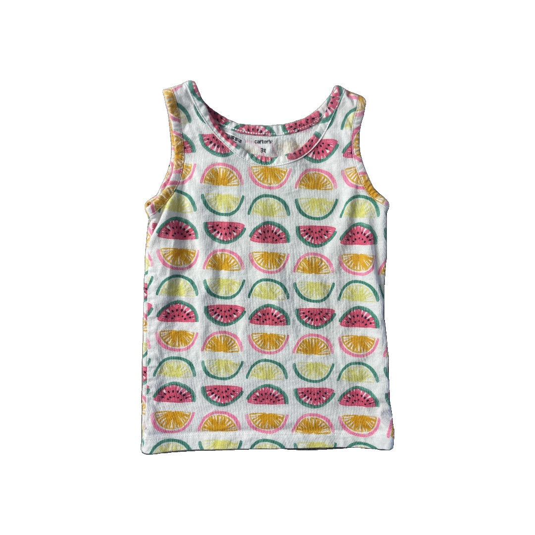 Carters Unisex Button Down Short Sleeve Size: 3T