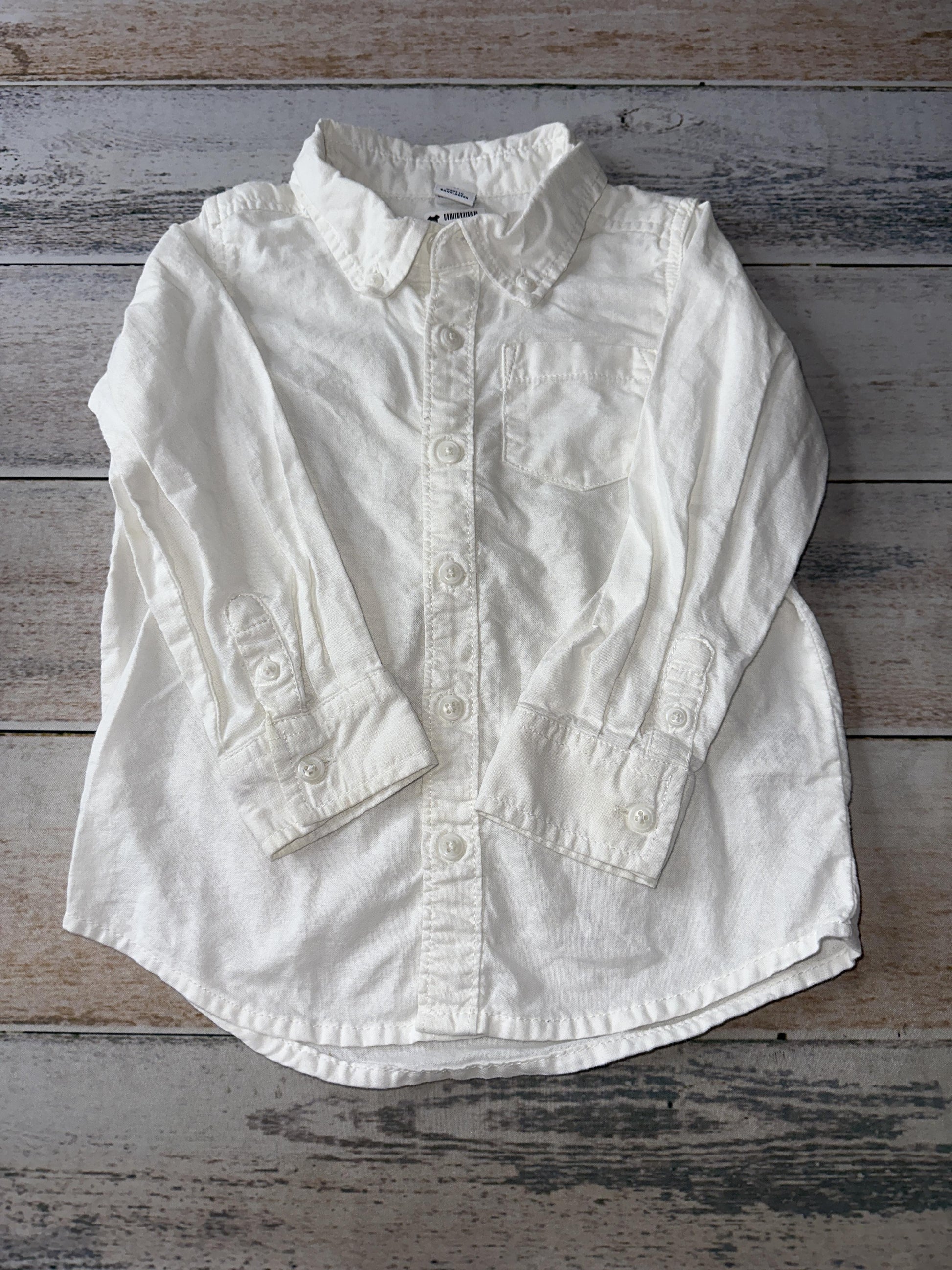 Old Navy Unisex Button Down Short Sleeve Size: 3T