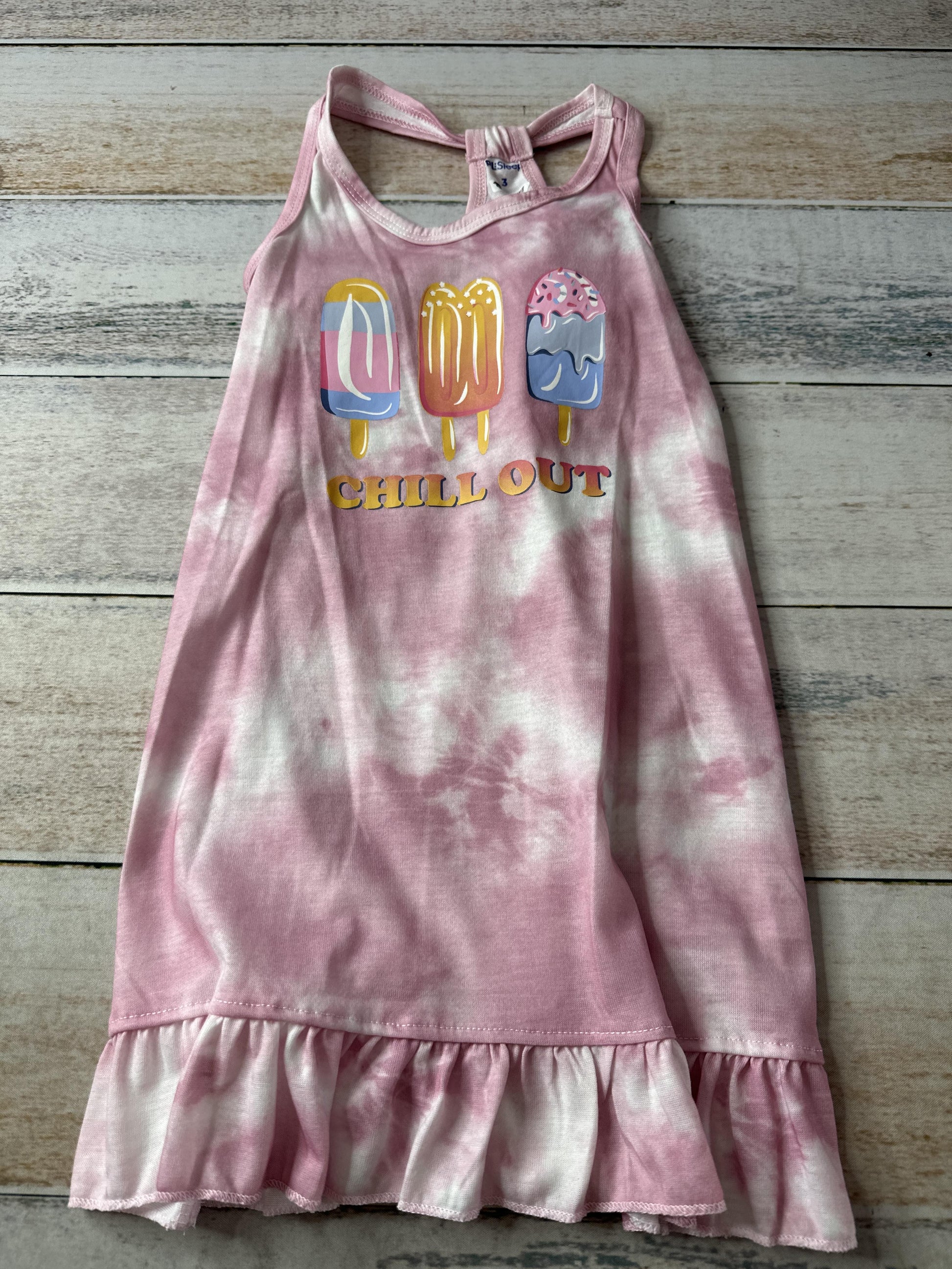 PL:Sleep Girls Nightgown Size: 3T
