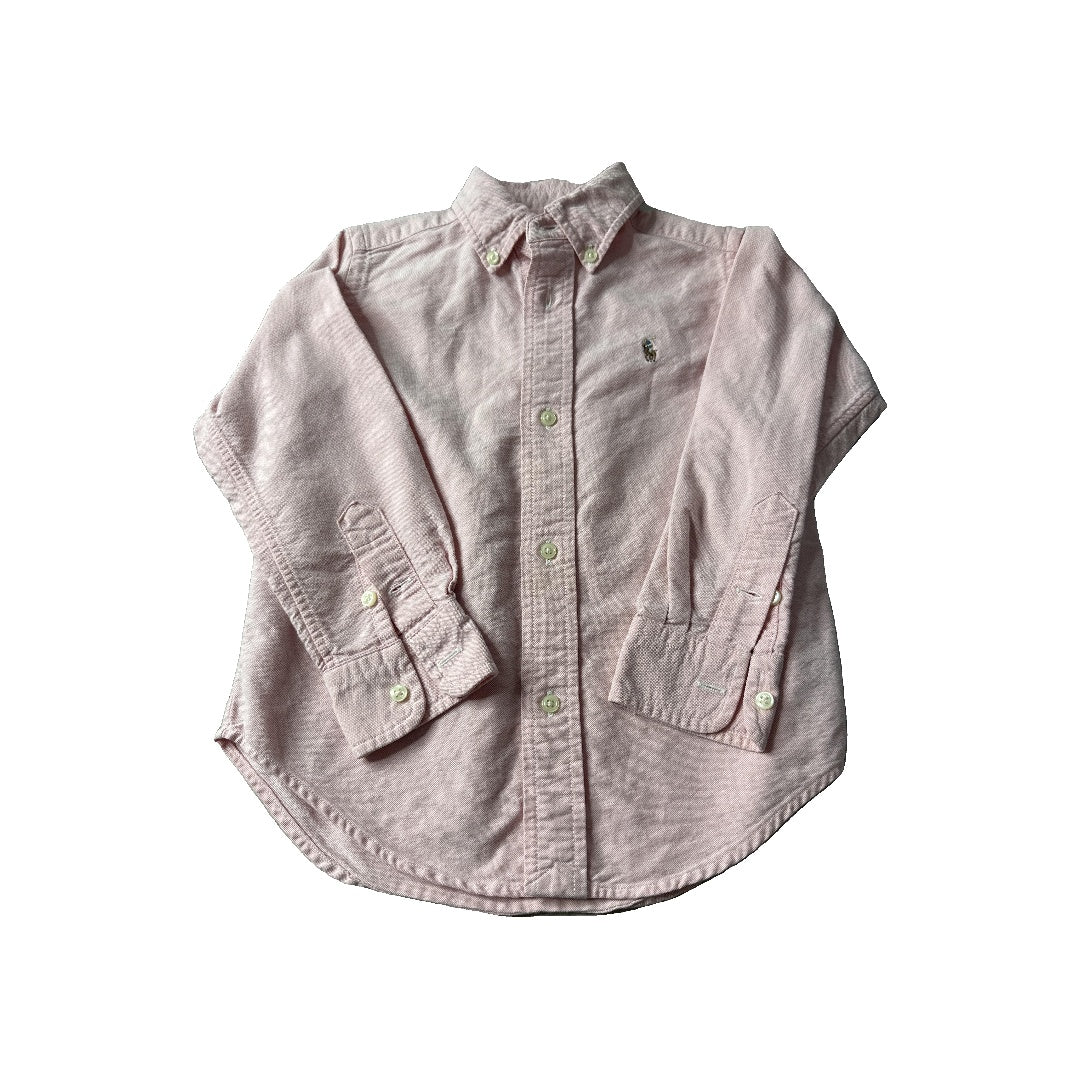 Ralph Lauren Unisex Button Down Short Sleeve Size: 3T