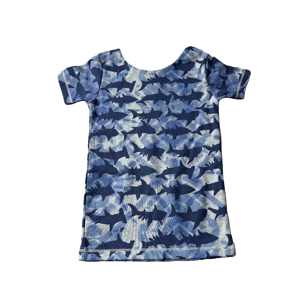 Unisex Button Down Short Sleeve Size: 3T