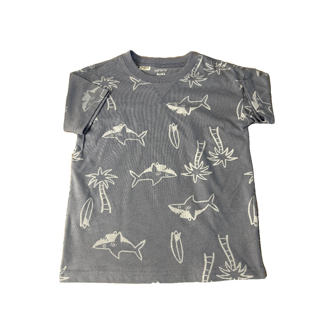 Boys Short Sleeve Shirt Size: 4T