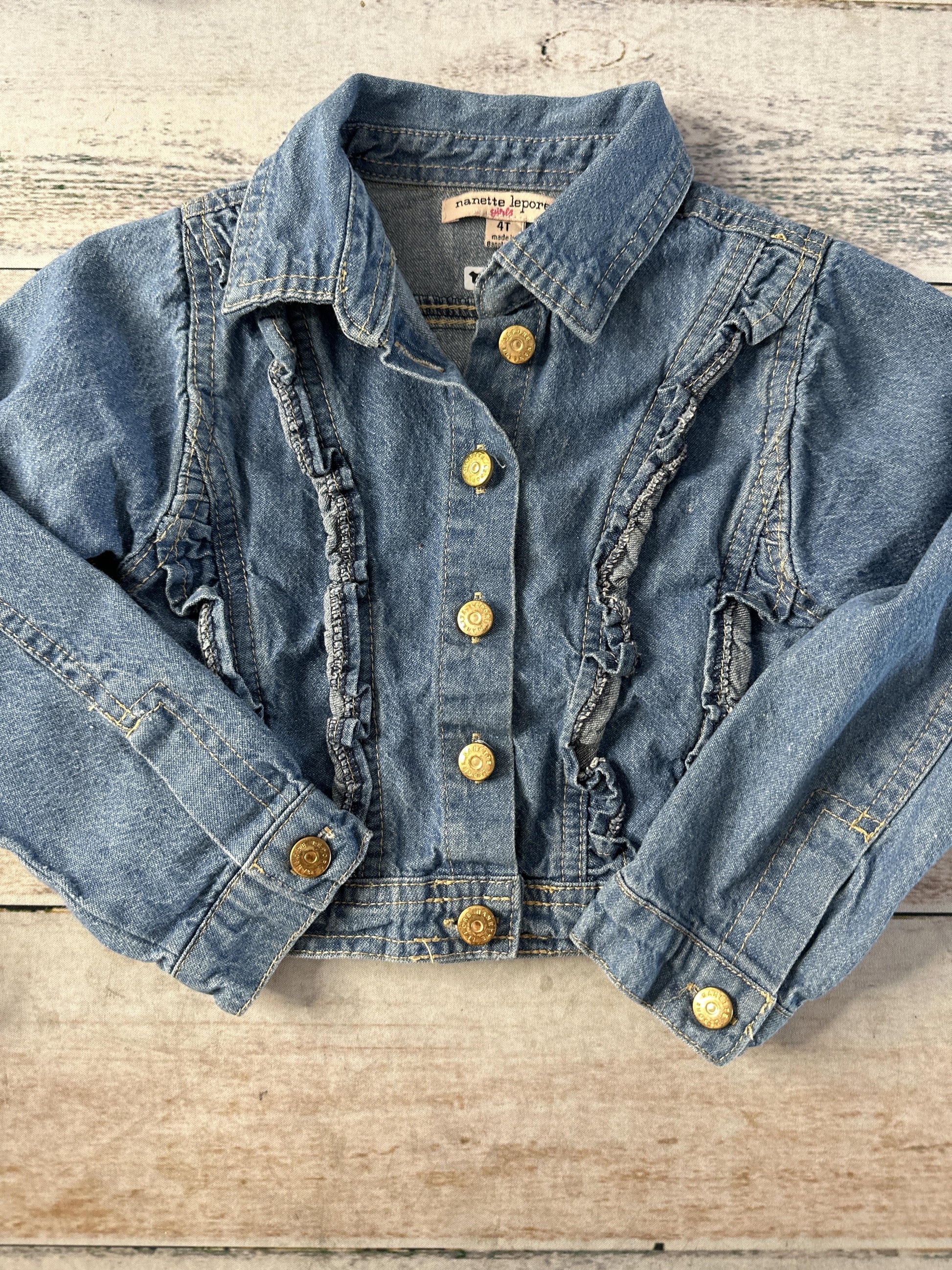 Nanette Lepore Girls Jacket Size: 4T