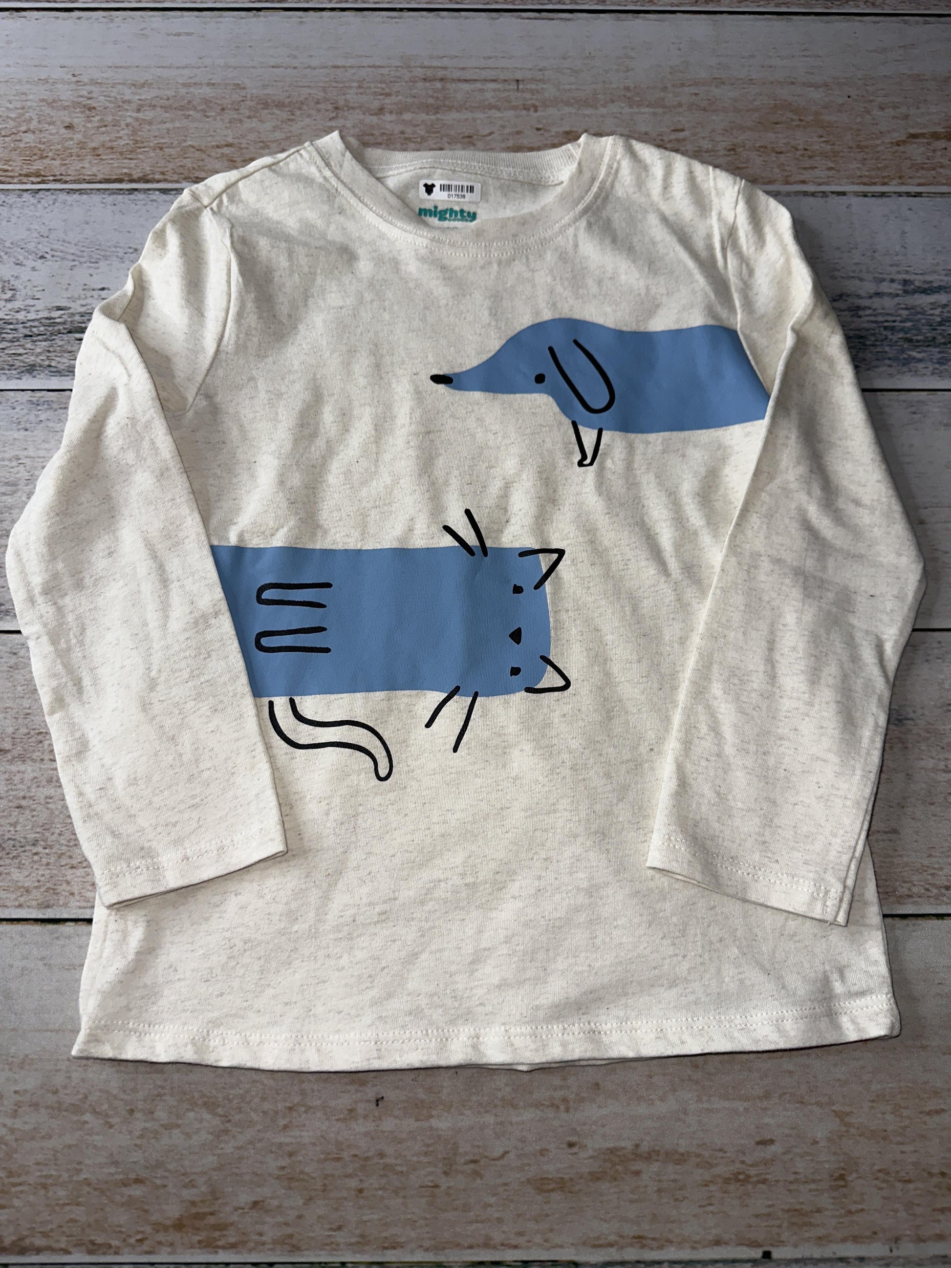 Mighty Goods Unisex Long Sleeve Shirt Size: 4T
