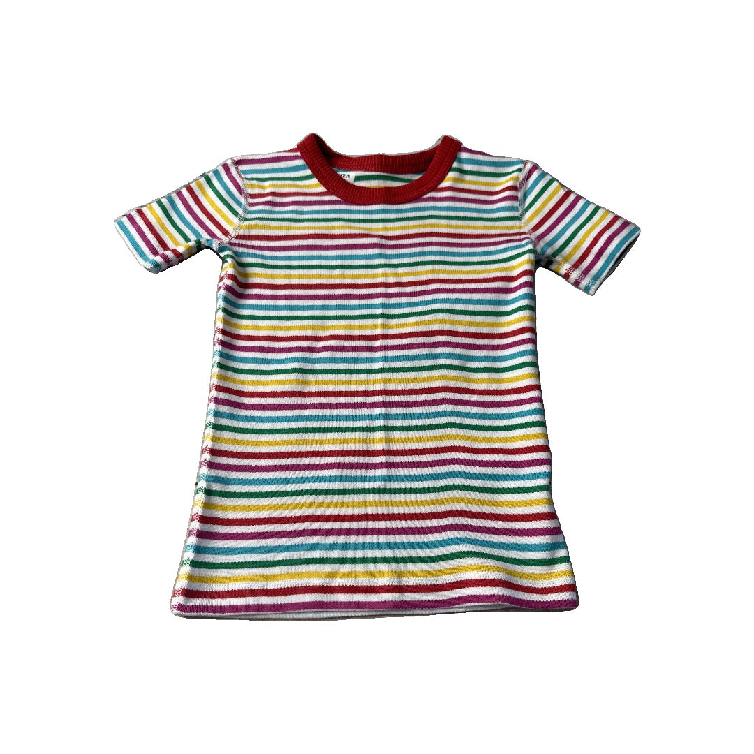 Unisex Button Down Short Sleeve Size: 4T