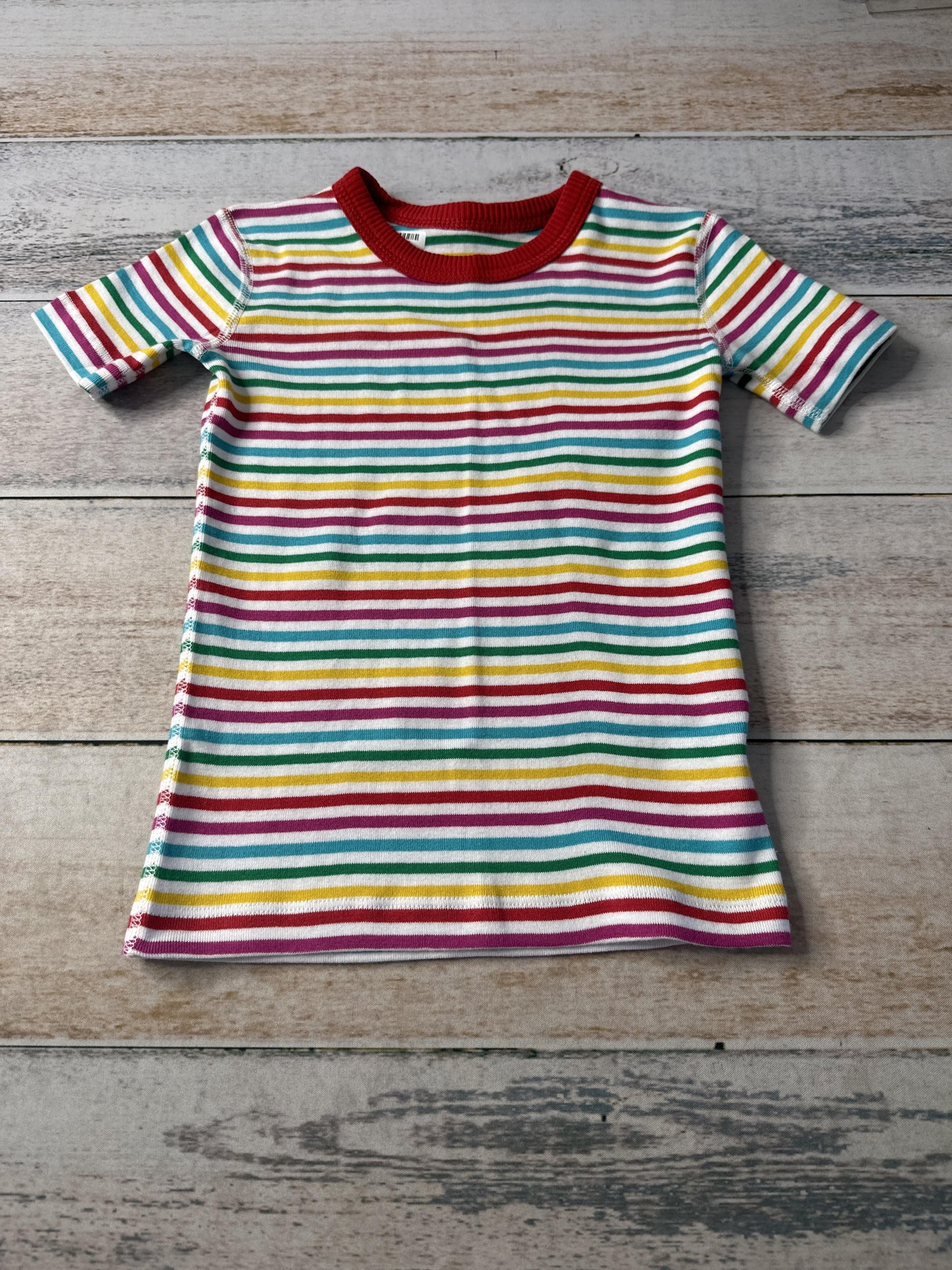 Unisex Button Down Short Sleeve Size: 4T