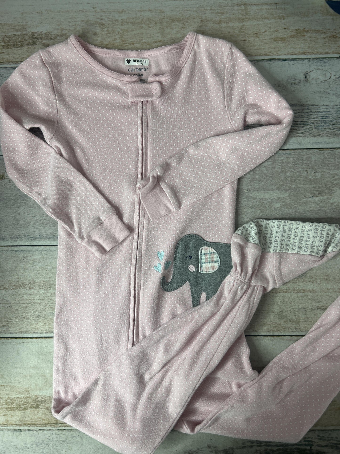 Unisex Pajamas Size: 4T