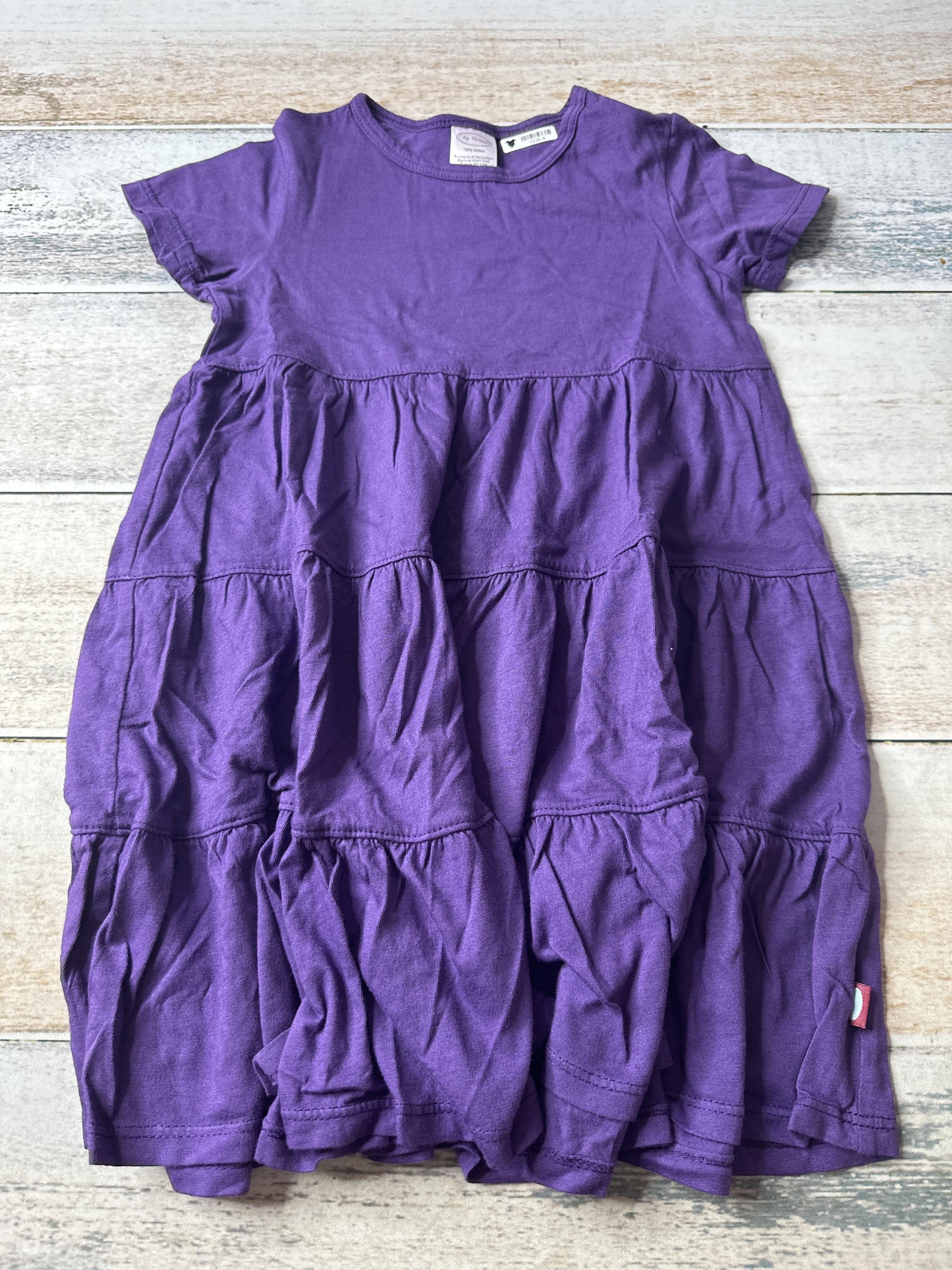 City Threads Girls Dress Size: 4T