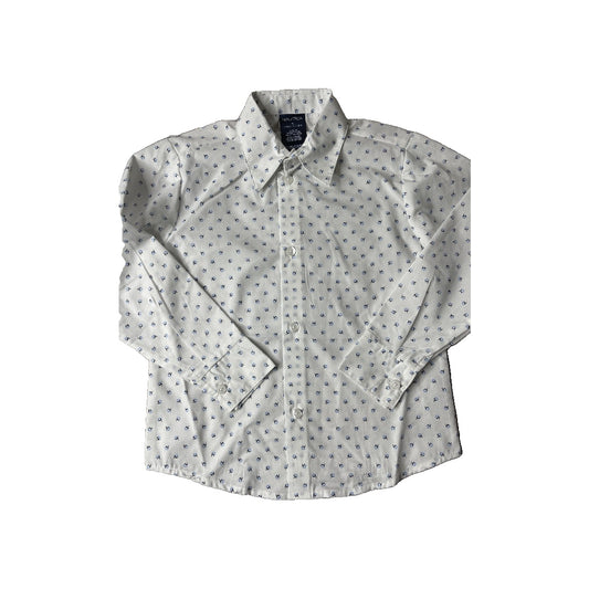 Nautica Unisex Button Down Short Sleeve Size: 5
