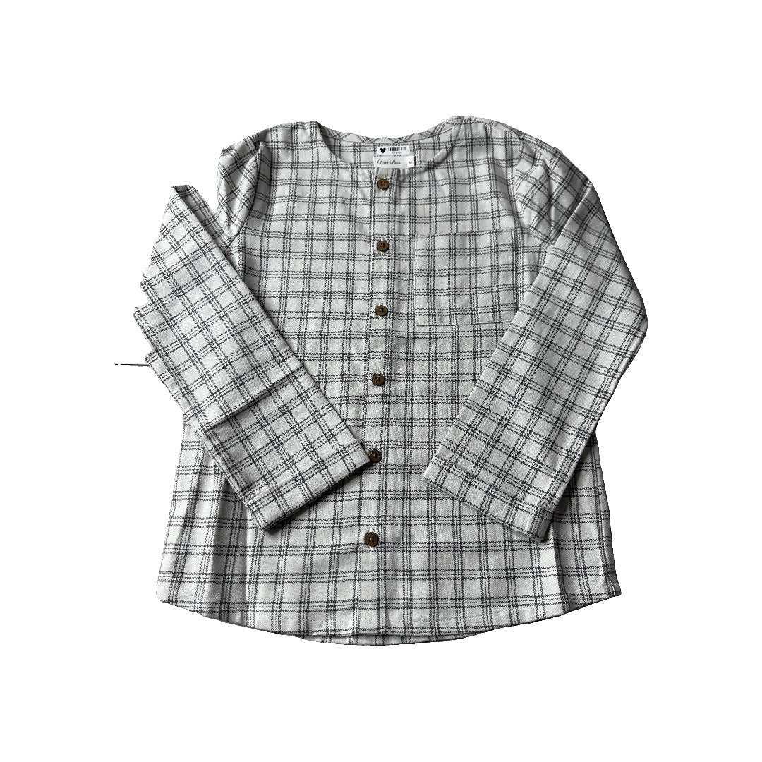 Oliver & Rain Unisex Button Down Short Sleeve Size: 5T