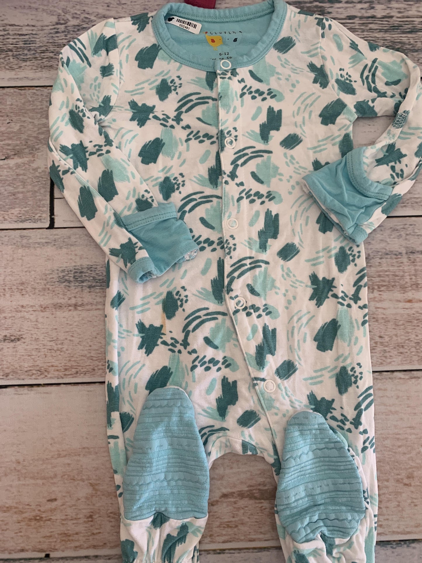 Clover Baby & Kids Unisex Pajamas Size: 6-12 months