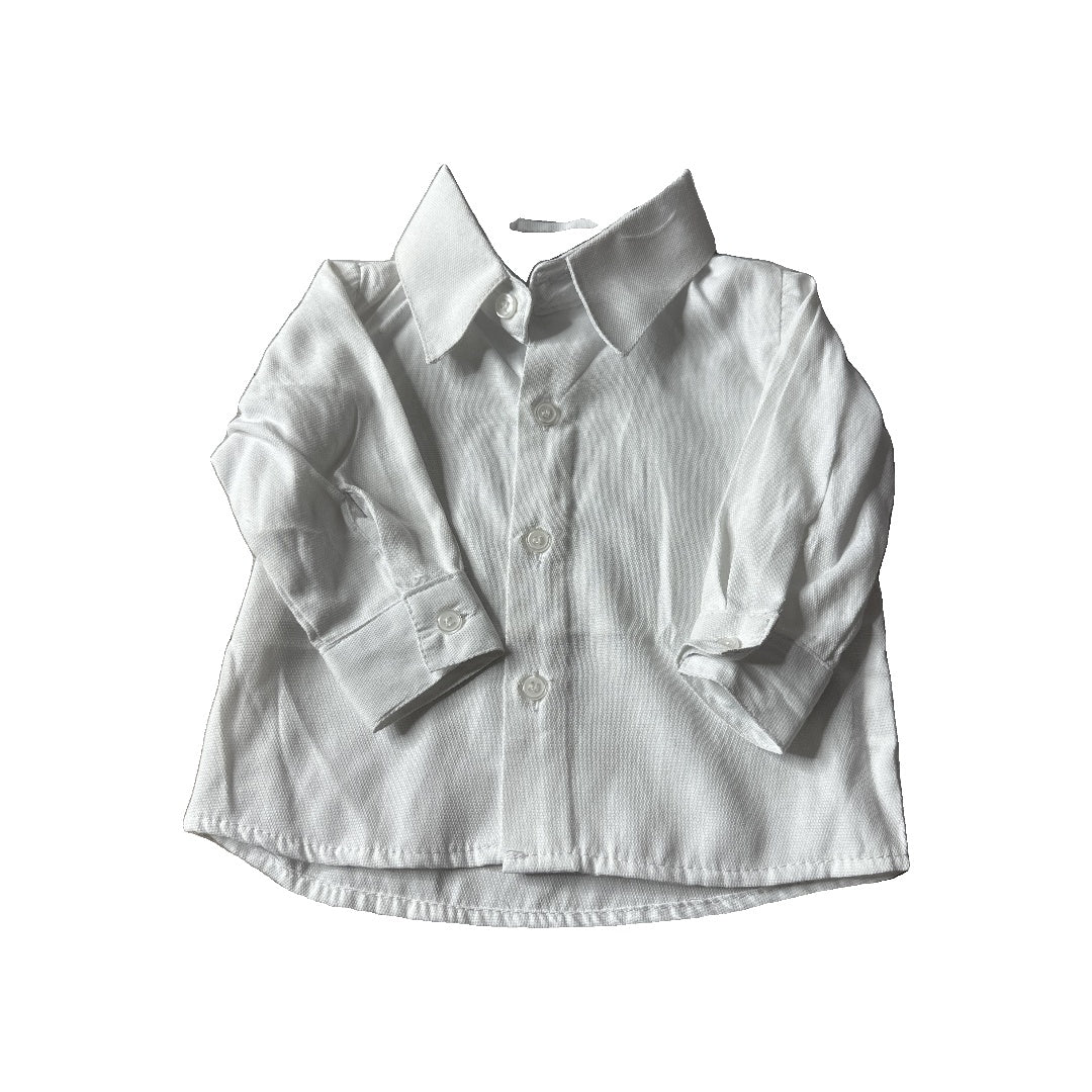 Andrew Fezza Unisex Button Down Short Sleeve Size: 6-9 months
