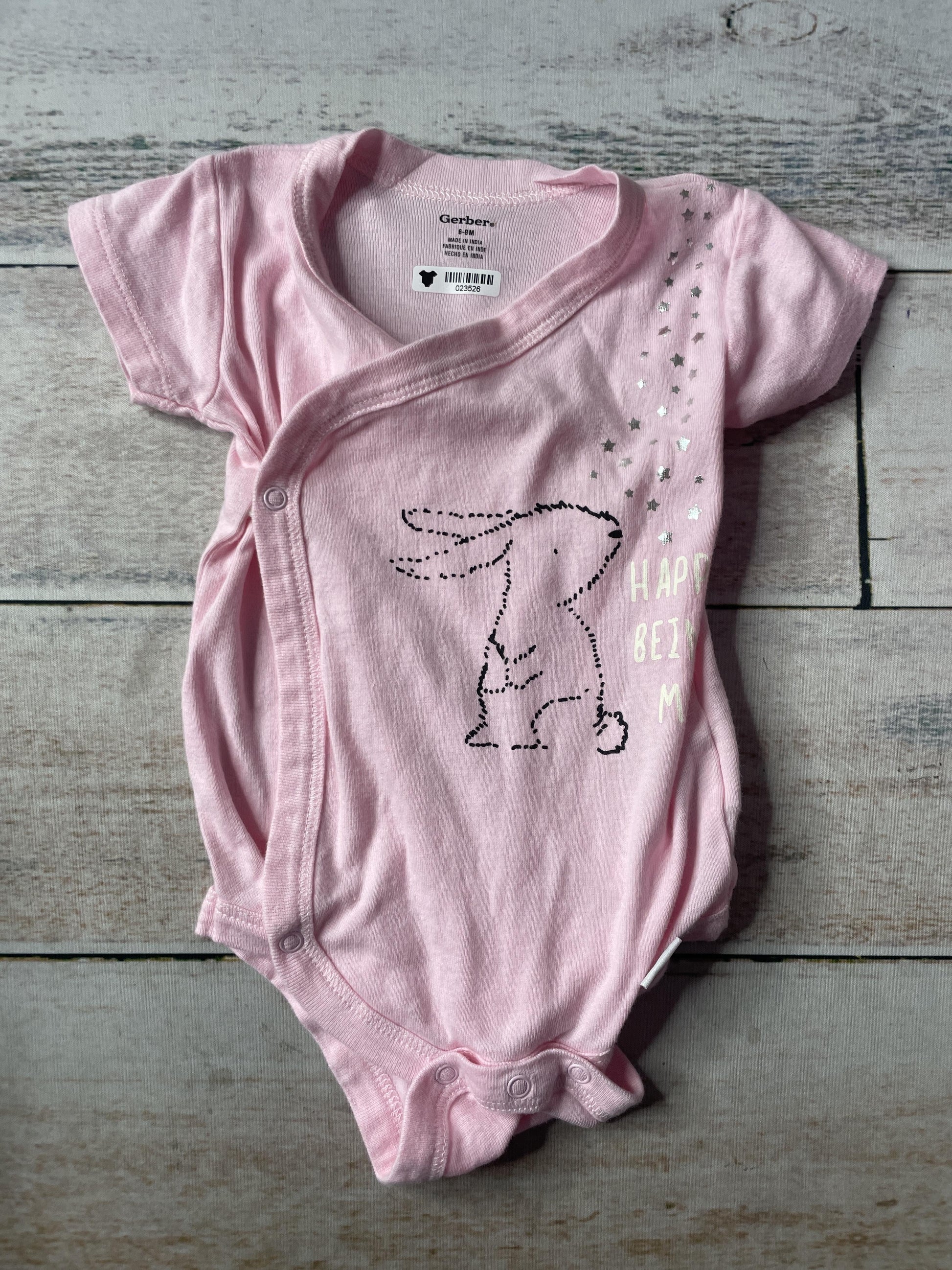 Gerber Unisex Onesie Size: 6-9 months